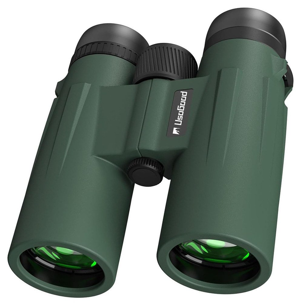 Usogood HD Бинокли 12x50 Fernglas Erwachsene Wasserdicht Kompakte Fernglas (für Vogelbeobachtung, Jagd, Sightseeing, Sport und Konzerte, Reisen)
