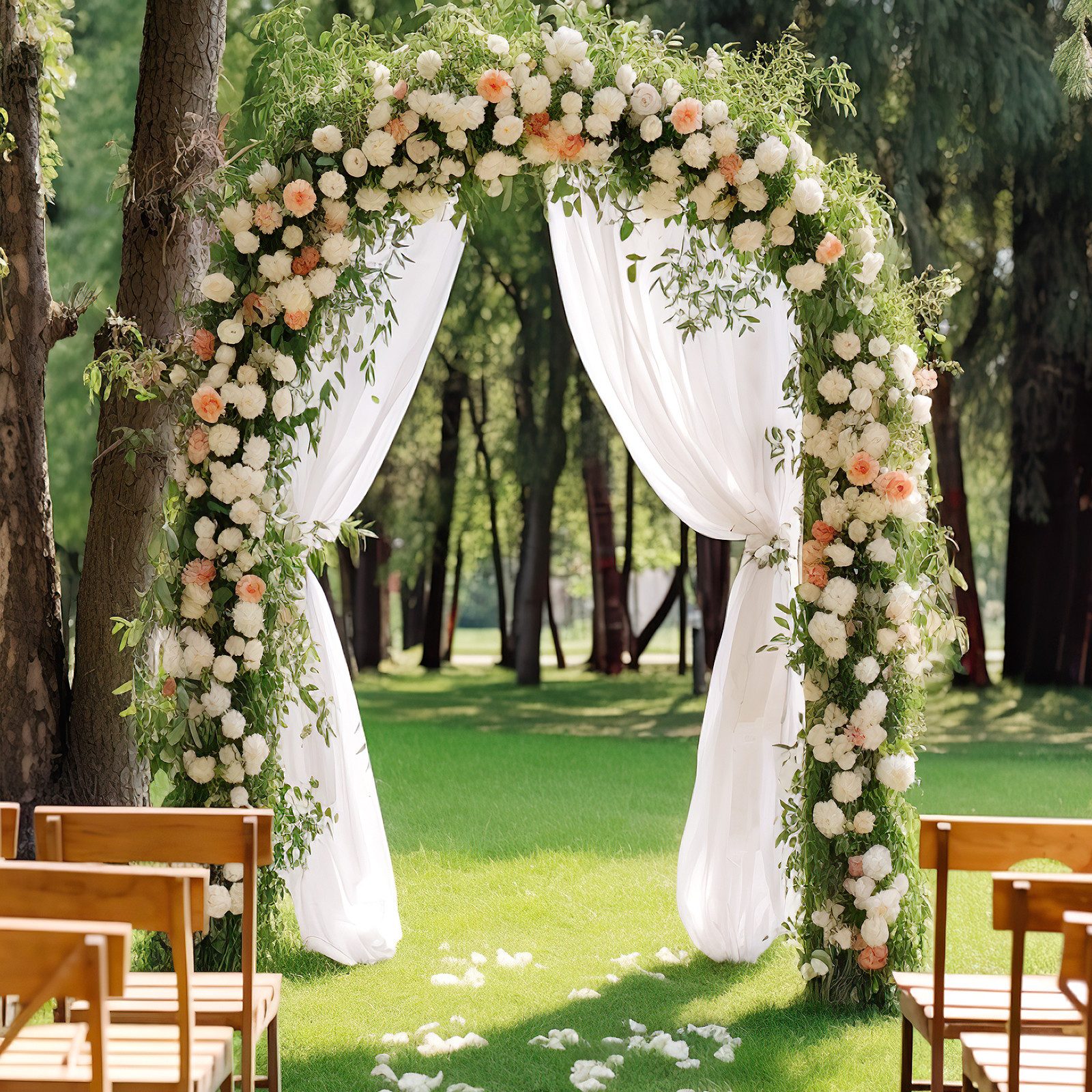 COSTWAY Rosenbogen, Rankhilfe für Kletterpflanzen, 143x40x234cm günstig online kaufen