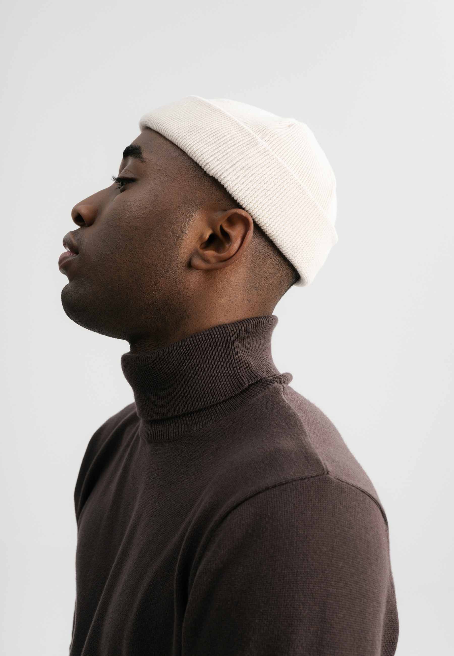 MELA Strickmütze Unisex Feinstrick Mütze kurz günstig online kaufen