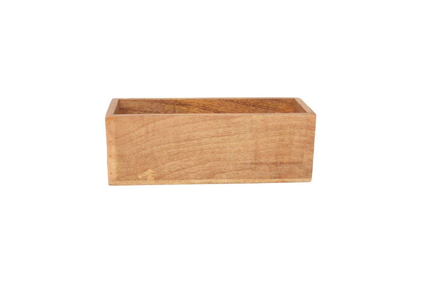Thumbnail - BURI Aufbewahrungsbox 6x Aufbewahrungsbox Mangoholz Holzkiste Organizer Holzbox Sammelbox