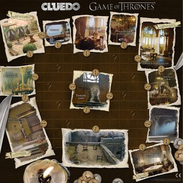 Winning Moves Spiel, Gesellschaftsspiel Cluedo Game of Thrones (Collector's Edition)