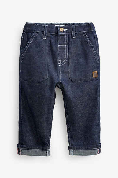 Next Push-up-Jeans Workwear-Jeans aus Raw Denim (1-tlg)