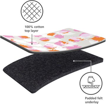 Joseph Joseph Bügelbrett Glide Ironing Board - Pfirsichblüte, separate Aufhängung für kompakte Aufbewahrung inklusive