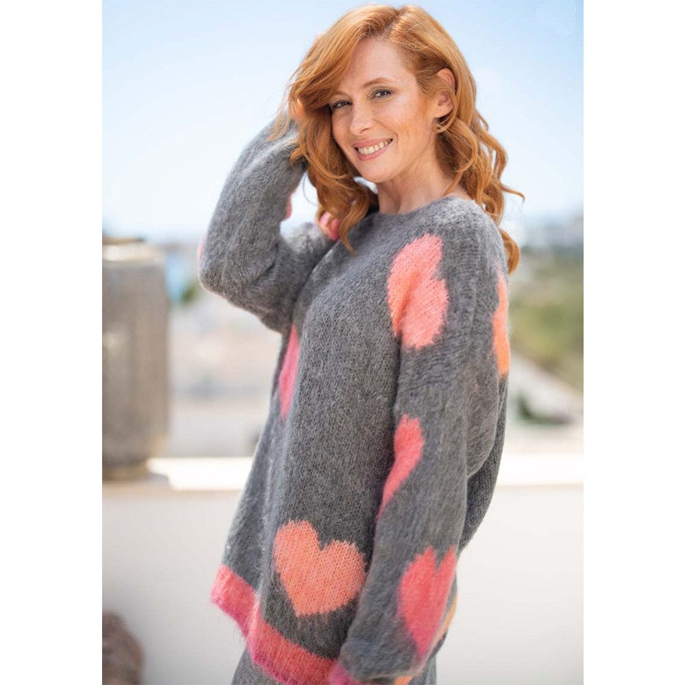 Miss Goodlife Rundhalspullover Miss Goodlife MG9270 Pullover, Roundneck, He günstig online kaufen