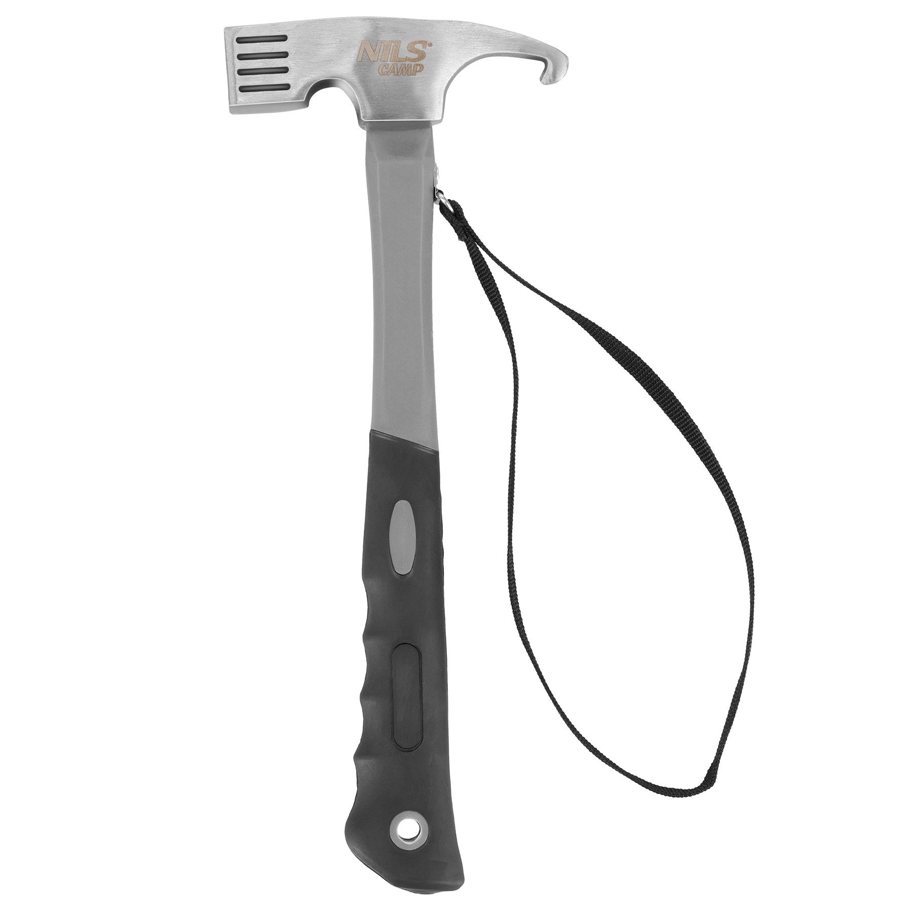 NILS CAMP Campinghammer Zelthammer Outdoorhammer Zeltzubehör Survivalhammer