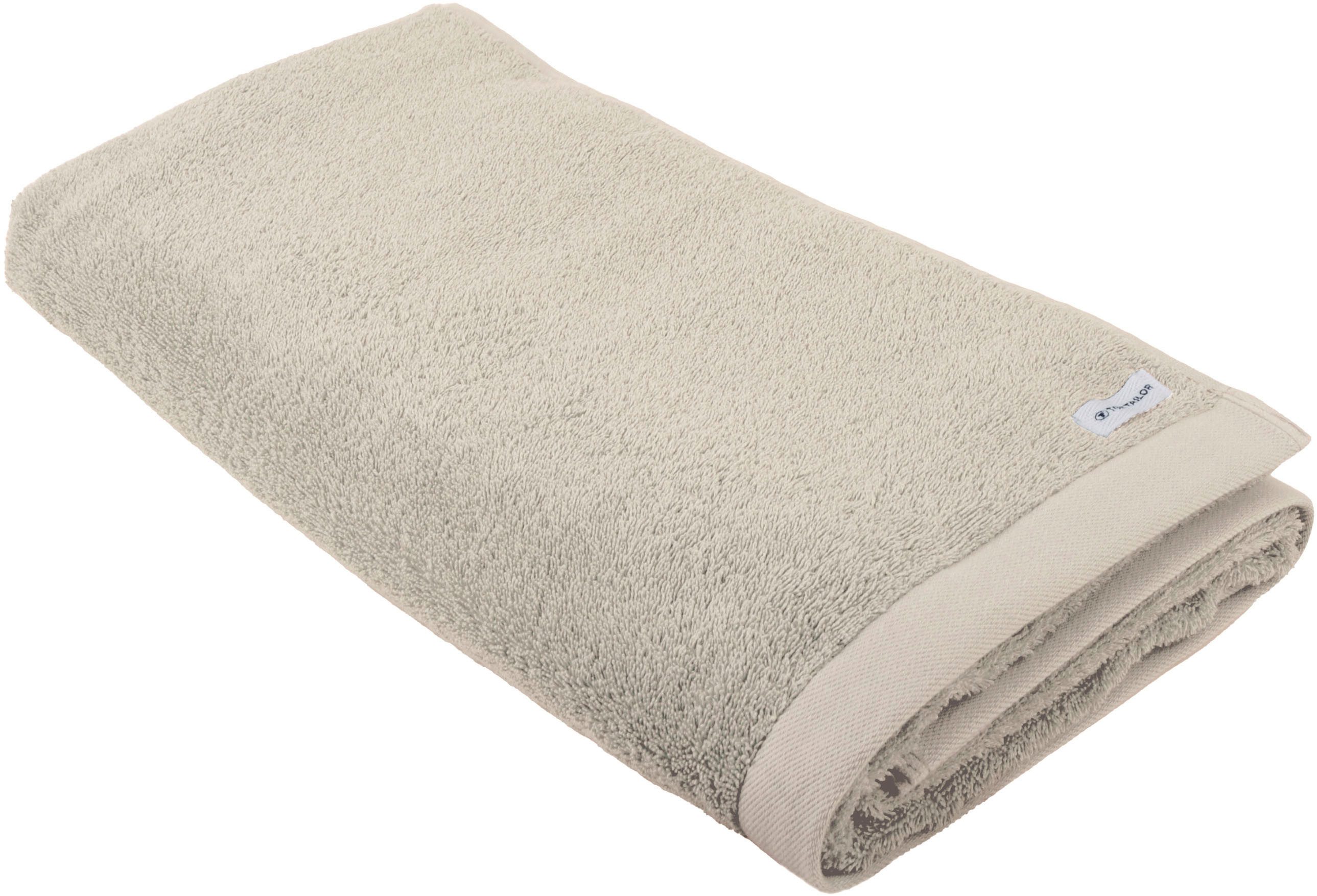 TOM TAILOR HOME Badetuch COLOR BATH, Frottier (1-St), 100% Baumwolle, 80x200 cm, uni, große Farbauswahl