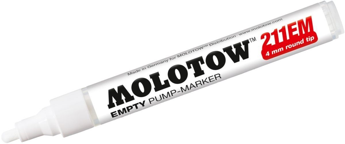 Permanentmarker Leermarker Pump Marker 211EM 4mm