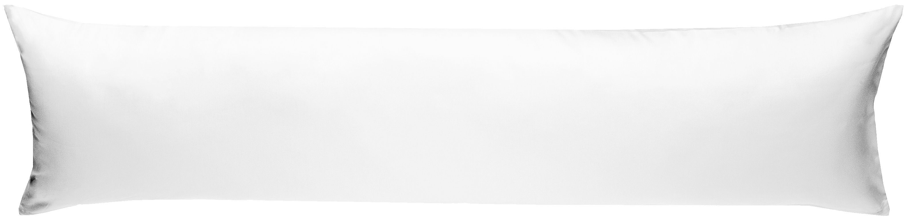 BETTWAESCHE-MIT-STIL Seitenschläferkissenbezug Mako Satin Seitenschläferkissen Bezug 40x145 cm & 40x200 cm einfarbig, (1 Stück)
