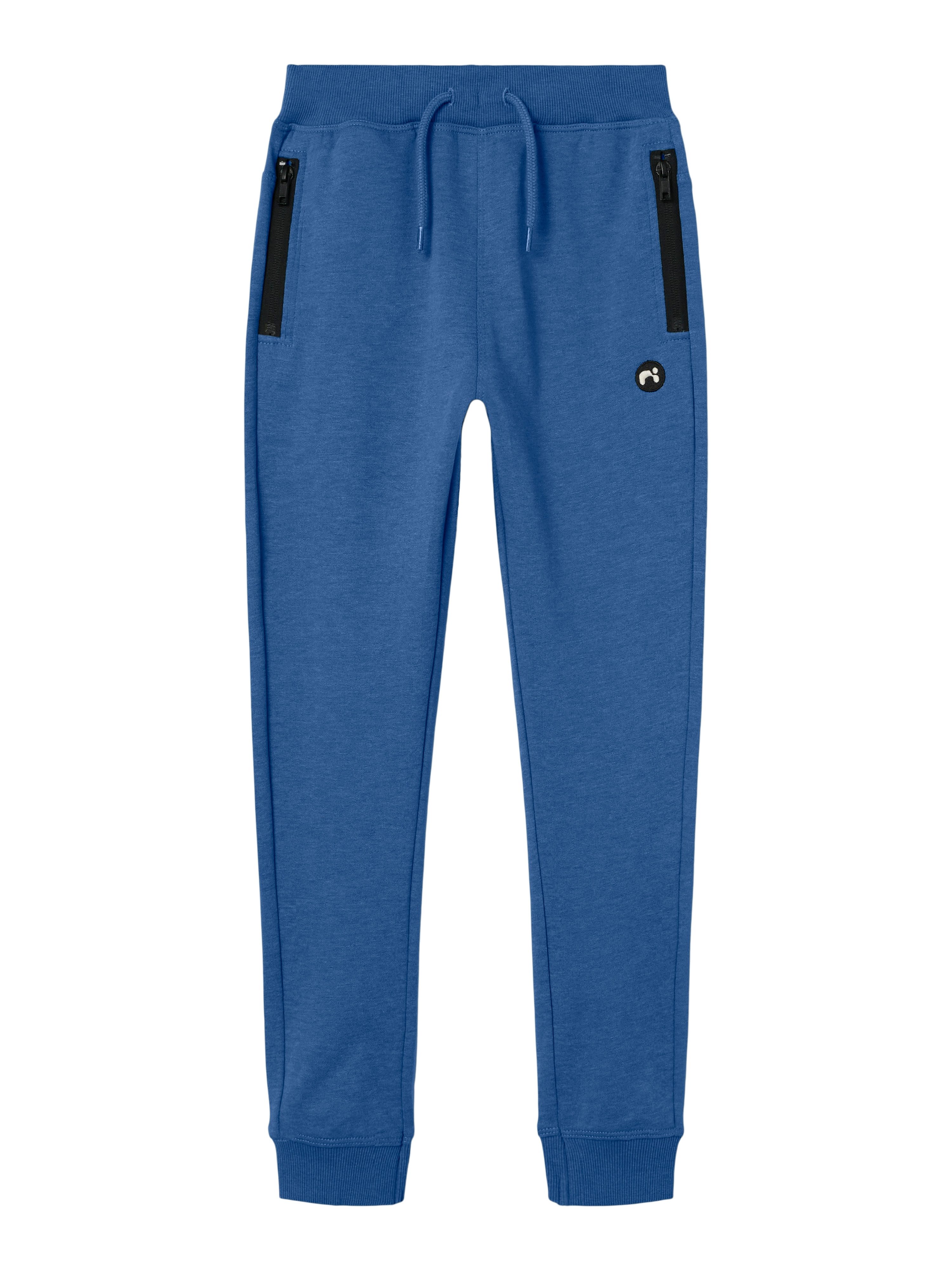 Name It Jogginghose NKMVIMO für Jungen mit Bündchen und Stretchkomfort unifarben, casual, regular fit, Baumwollmischung, Rundhals