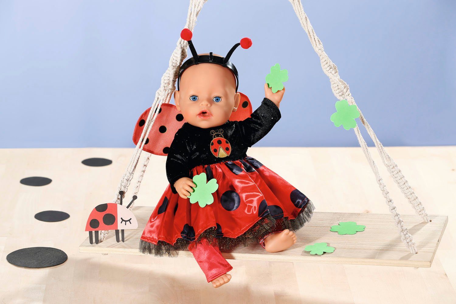 Zapf Creation® Puppenkleidung cm Outfit, Marienkäfer Dolly 43 Moda