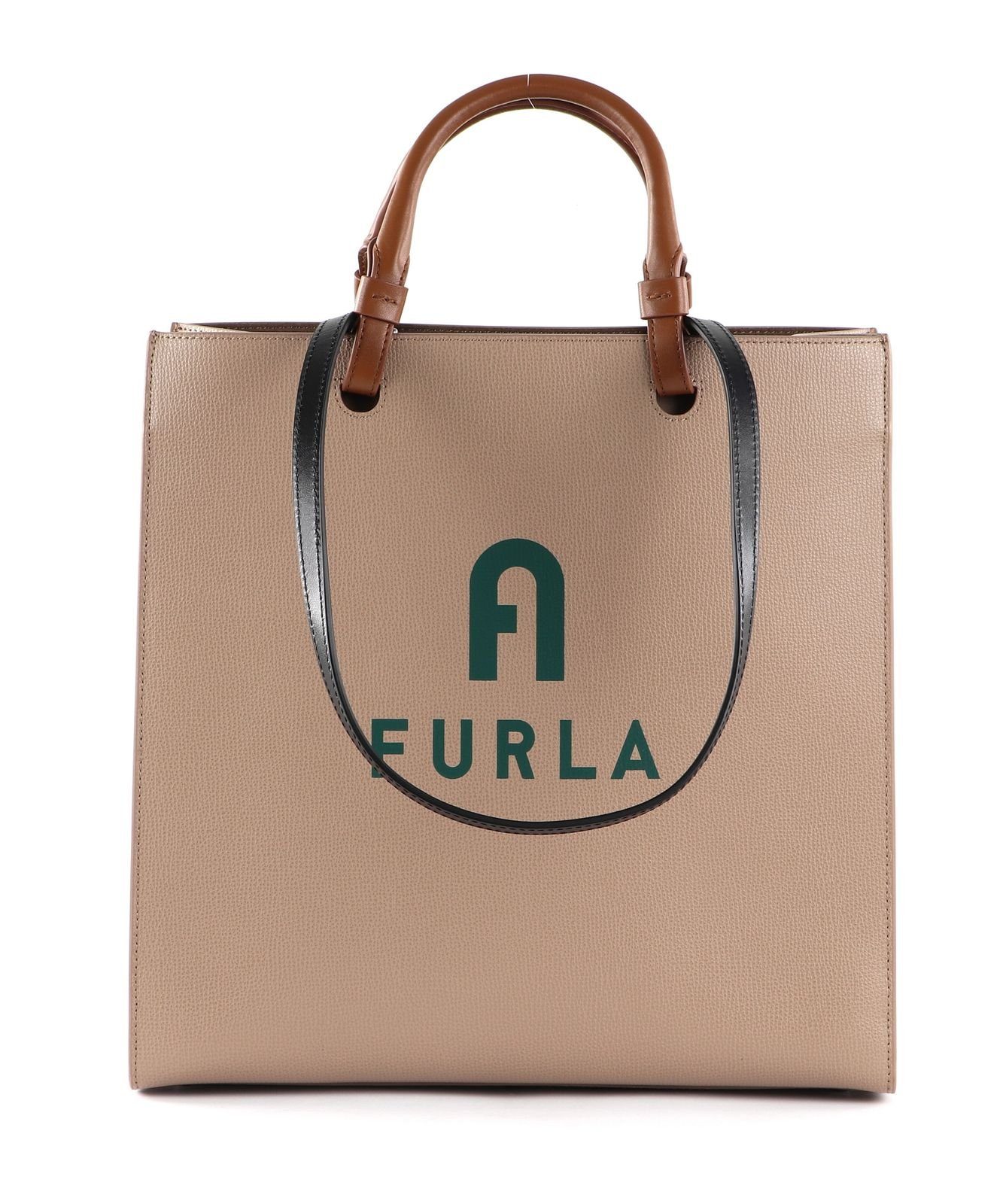 Varsity Jasper + Greige Schultertasche Furla