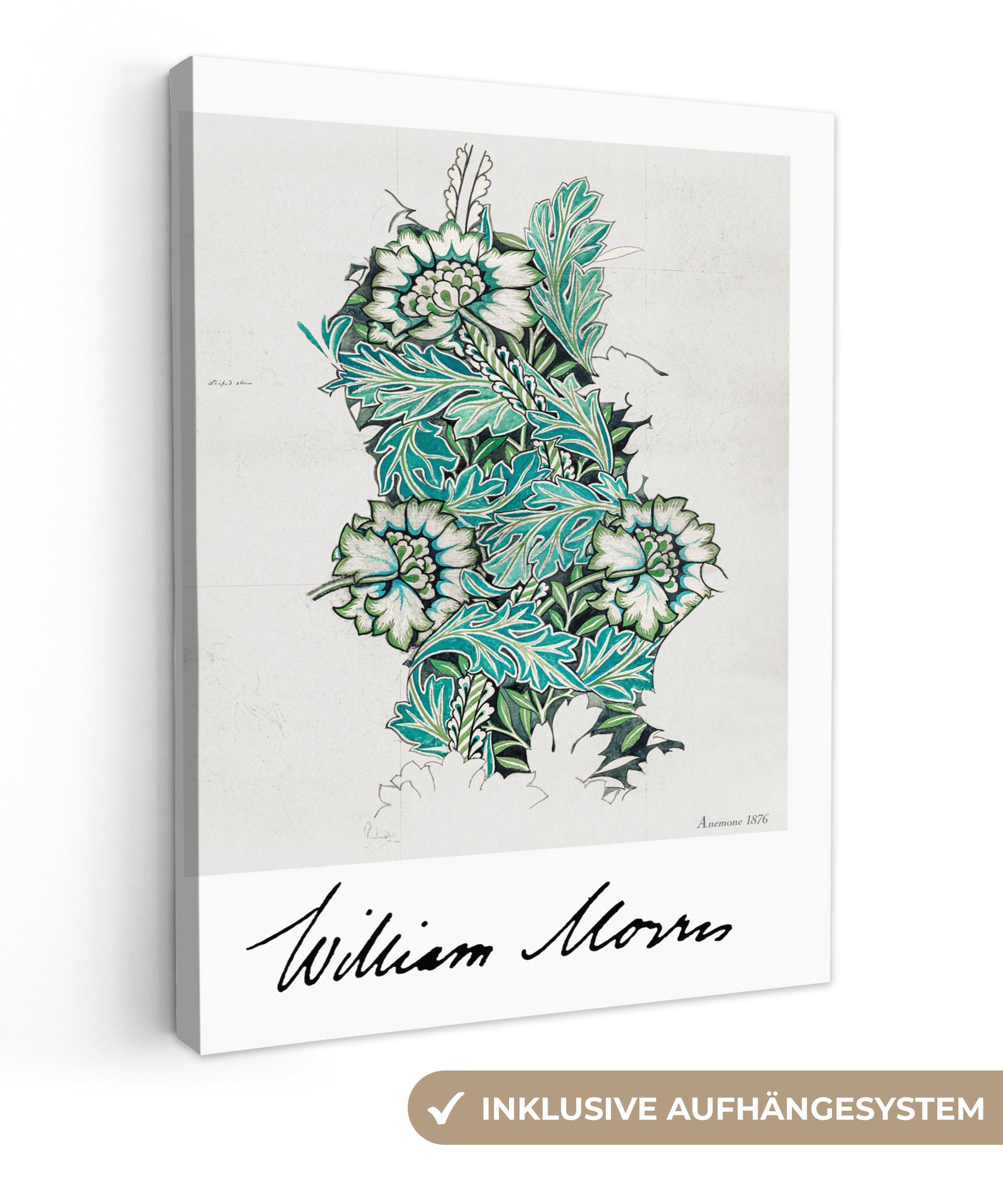 OneMillionCanvasses® Leinwandbild Blumen - Pflanzen - günstig online kaufen