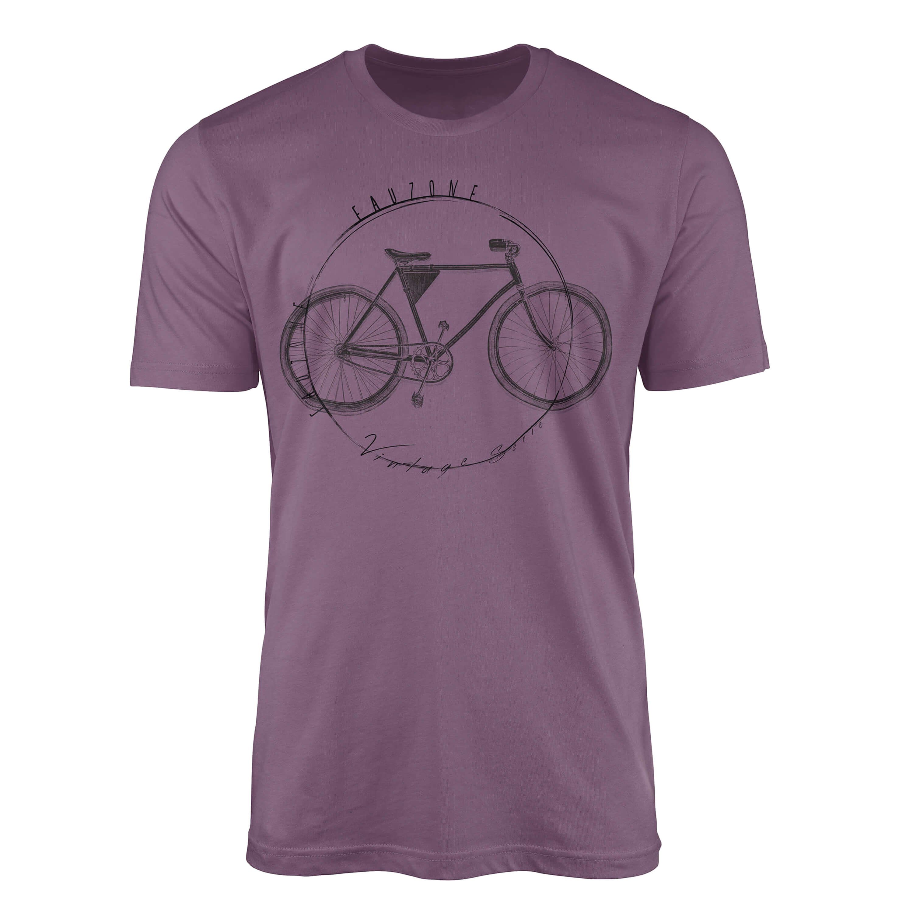 Sinus Art T-Shirt Vintage Herren T-Shirt Fahrrad Shiraz