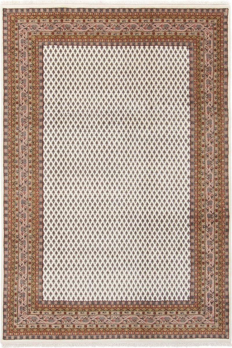 Orientteppich Sarough Mir 201x297 Handgeknüpfter Orientteppich, Nain Trading, rechteckig, Höhe: 15 mm