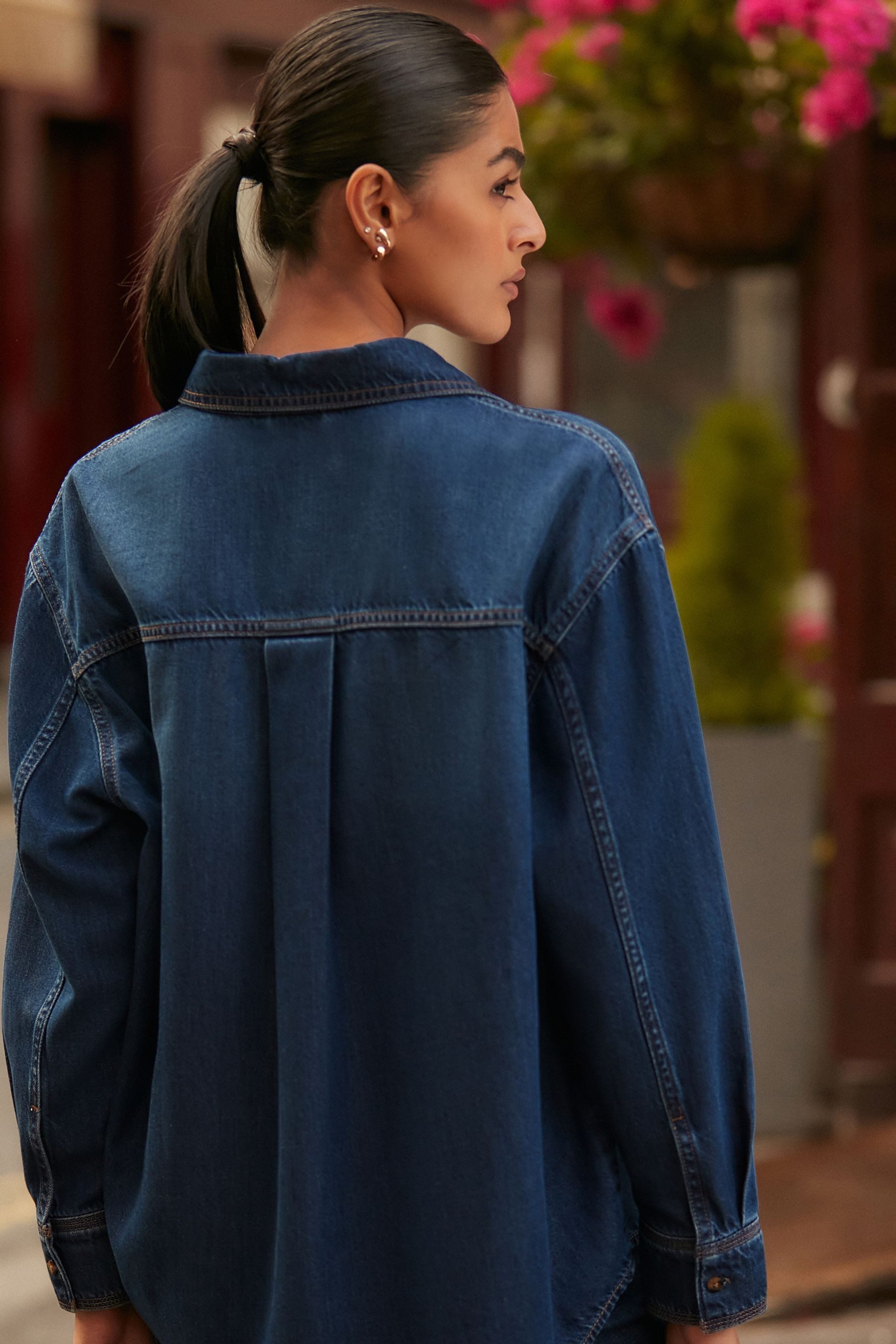 Next Jeanshemd Relaxed Fit Jeanshemd (1-tlg) günstig online kaufen