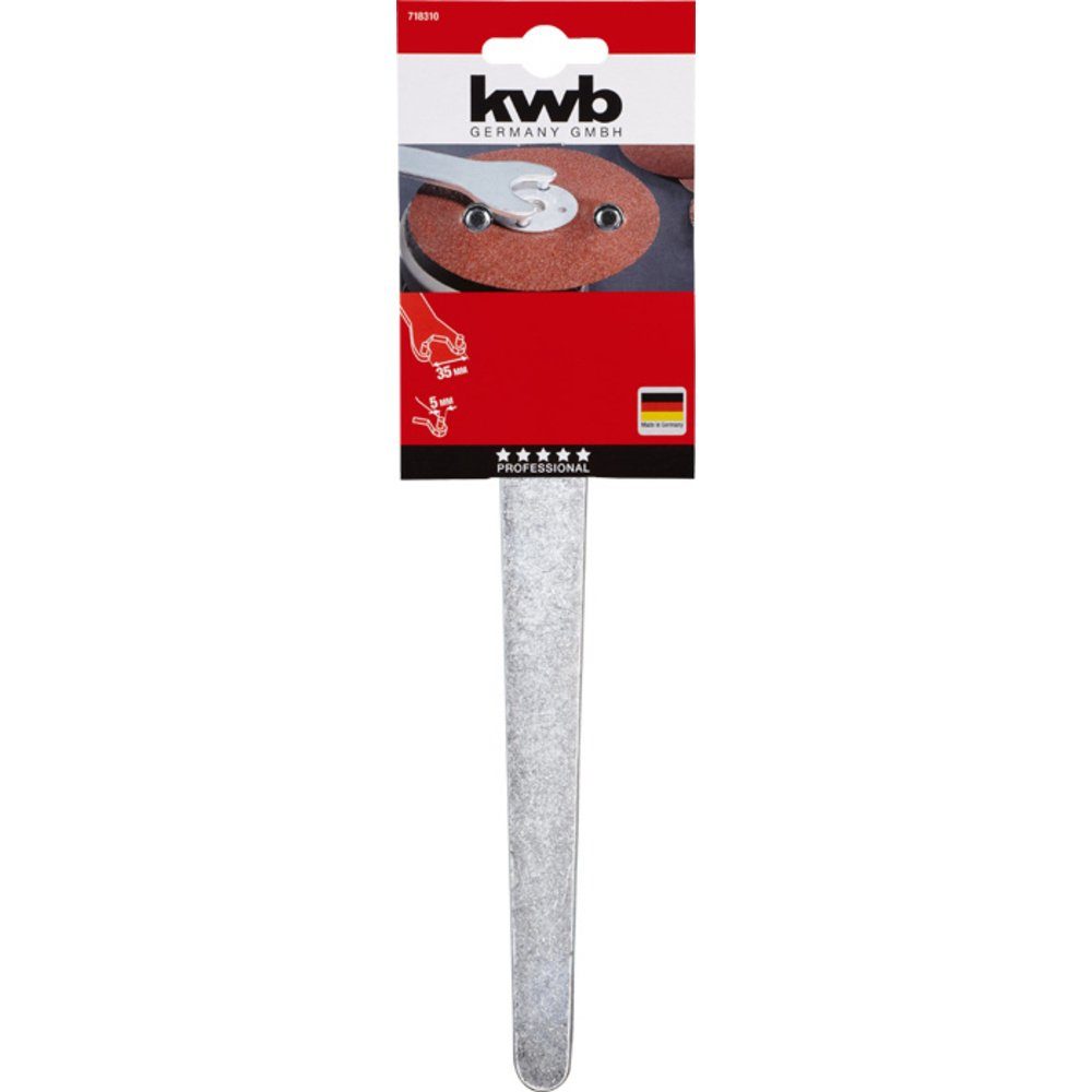kwb Winkelschleifer Aggresso-Flex Zweiloch-Schlüssel kwb 718310