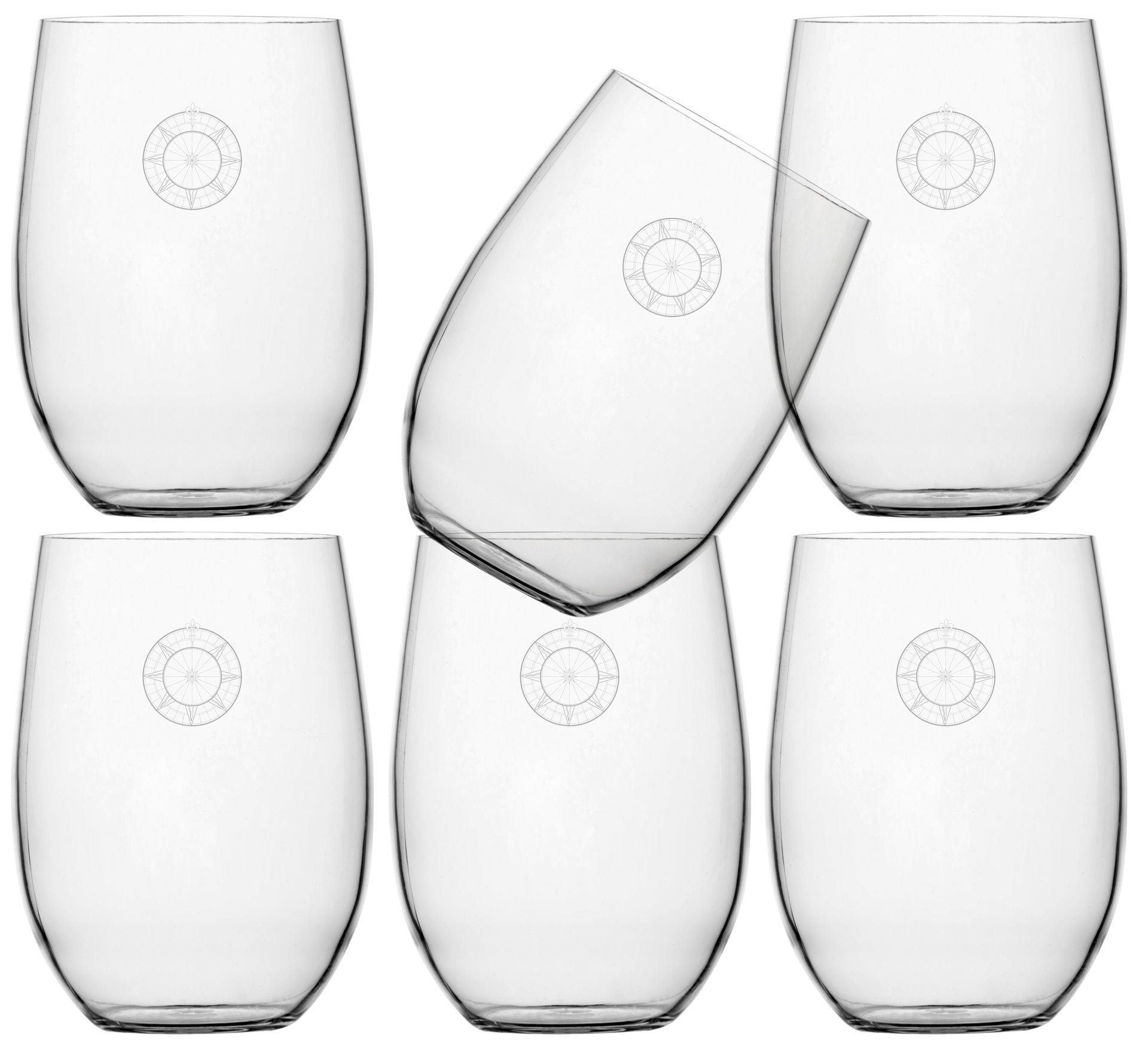 Longdrinkglas Longdrinkglas Set 6 Stück, unzerbrechlich - Pacific