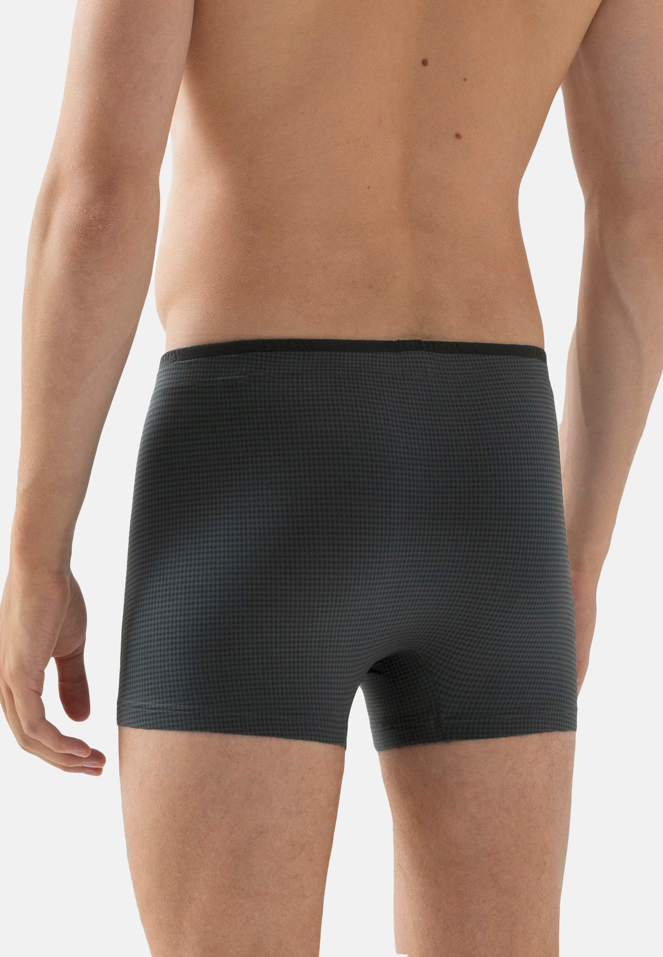 Mey Retro Boxer 2er Pack Houndstooth (Spar-Set, 2-St) Retro Short / Pant - ohne Eingriff - Shorts ohne Seitennähte
