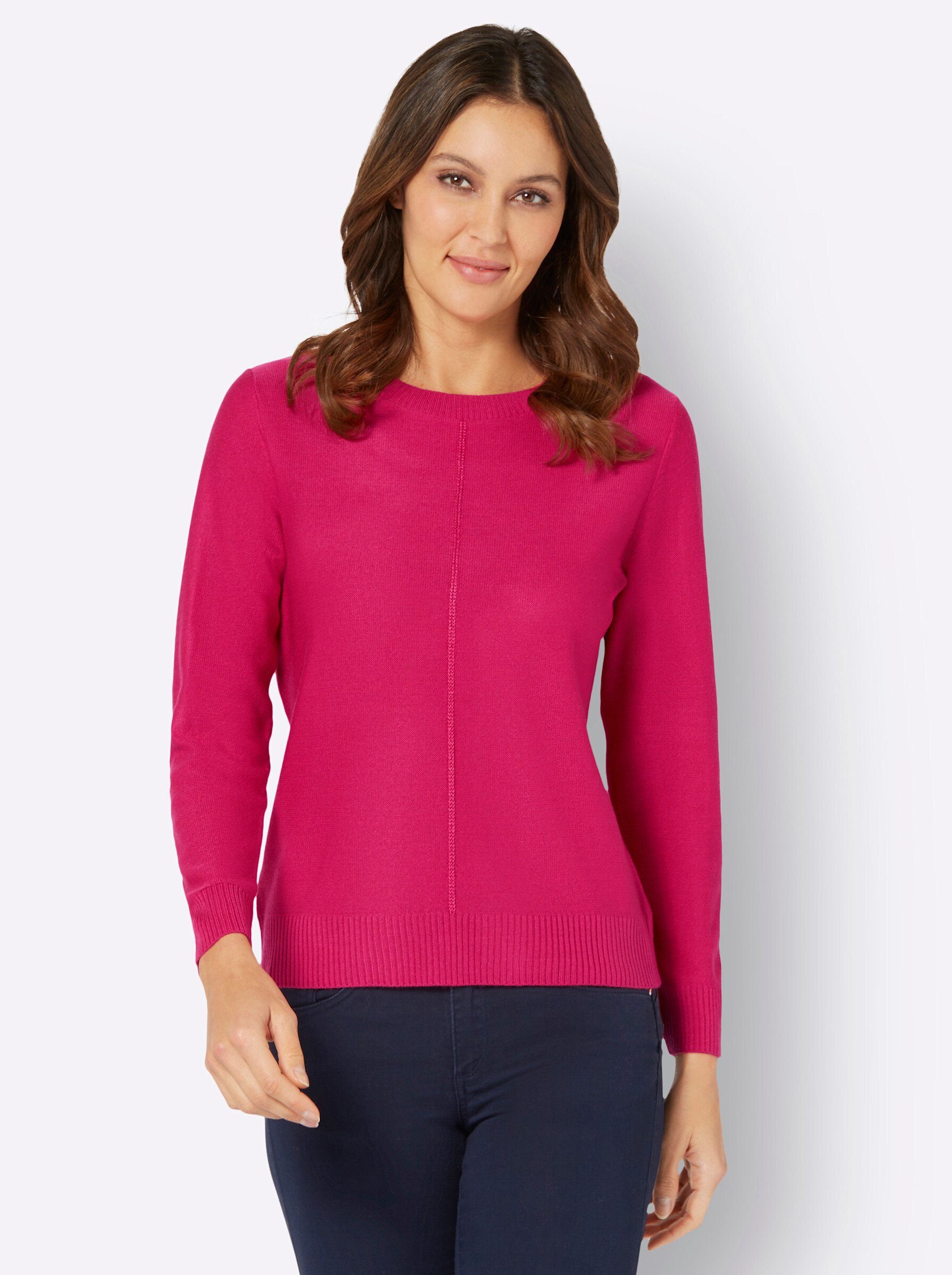 Strickpullover Langarm-Pullover