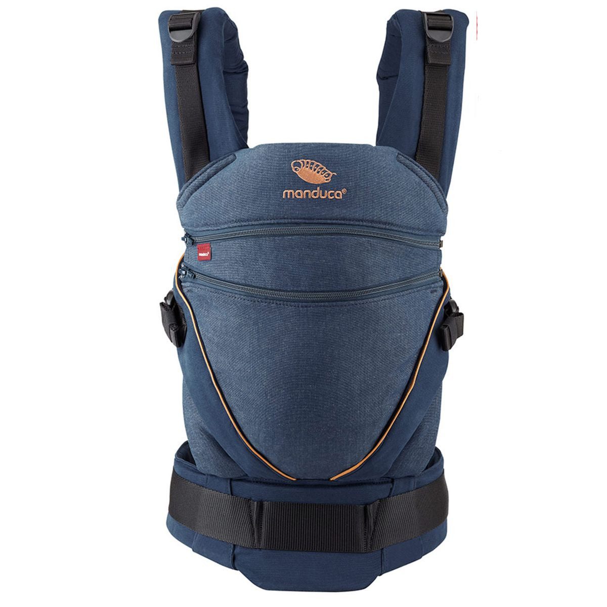 Babytrage XT Cotton - Denimblue Toffee