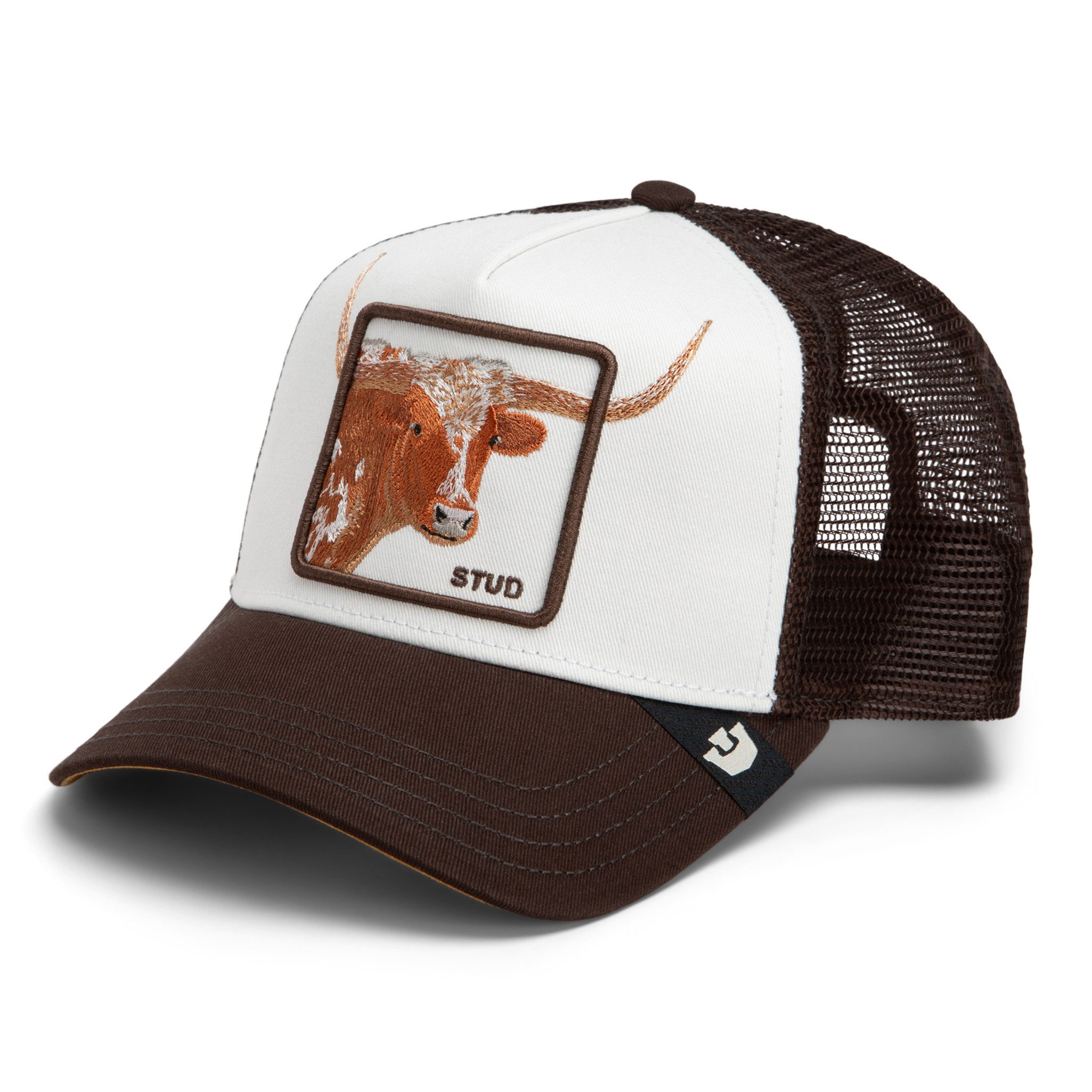 GOORIN Bros. Trucker Cap Goorin Bros. 5 Panel Baseball Cap Mesh Over the Line Longhorn Dust (Basecap, Basecap, Meshcap, Trucker Kappe)