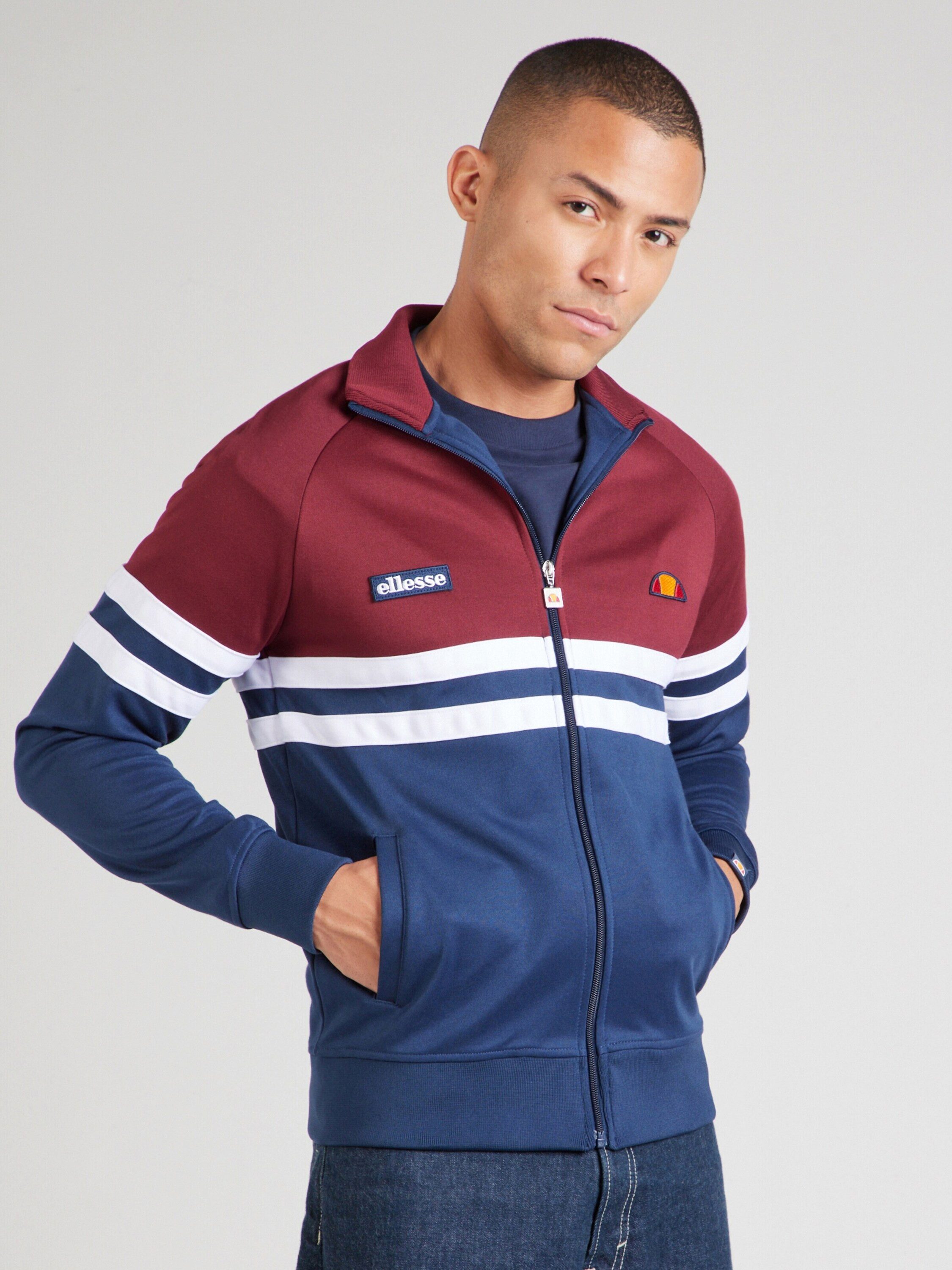 Ellesse Sweatjacke Rimini (1-tlg), Raglanärmel