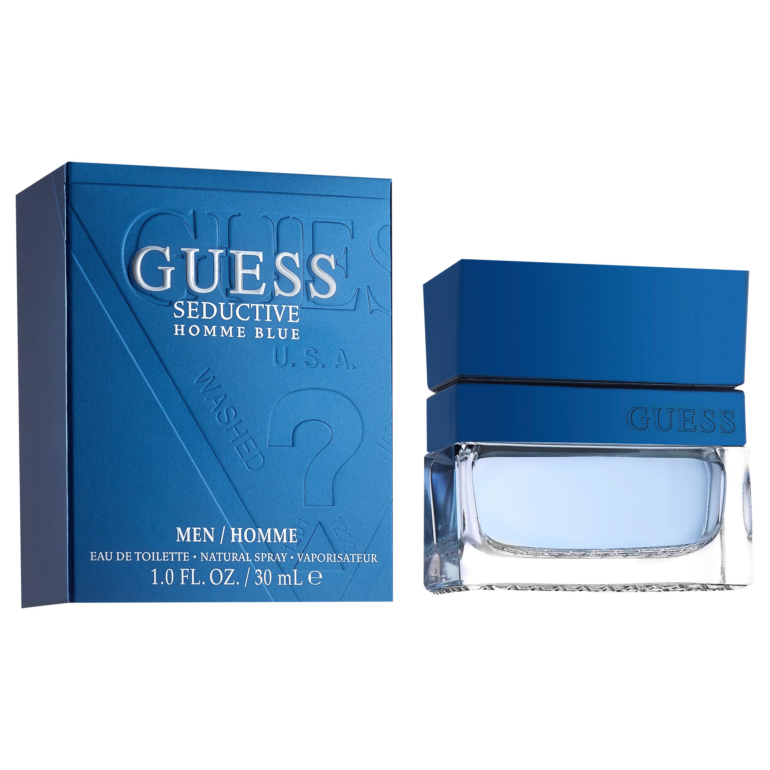 Guess Eau de Toilette SEDUCTIVE BLUE FOR MEN EDT, mit orientalisch-holziger Duftnote