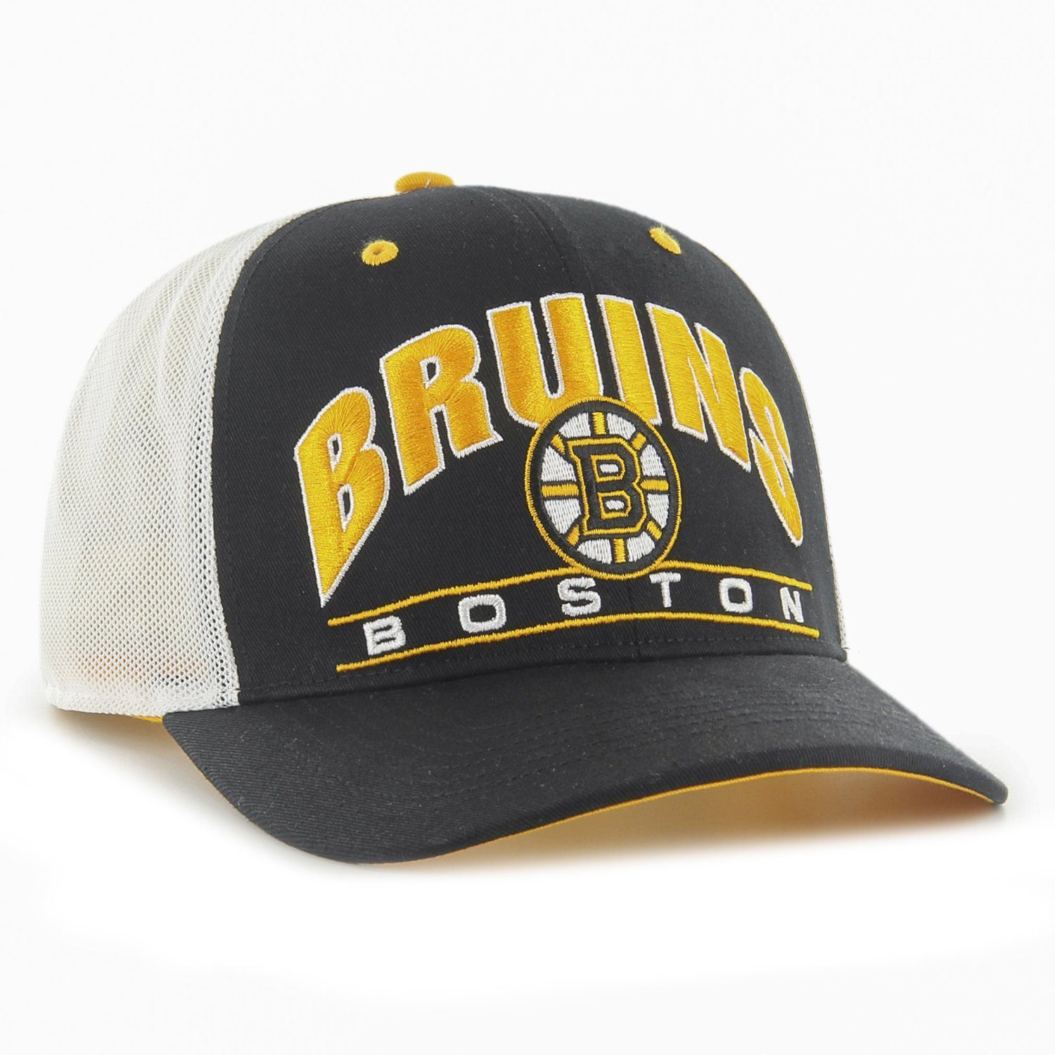 Bruins Deep Brand CORNER Profile Snapback Boston Cap '47