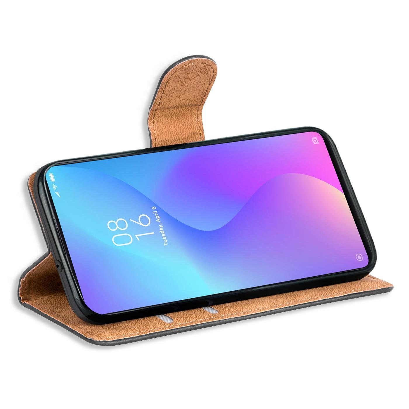 CoolGadget Handyhülle Book Case Handy Tasche für Xiaomi Mi 9T 6,39 Zoll, Hülle Klapphülle Flip Cover für Xiaomi Mi 9T Schutzhülle stoßfest