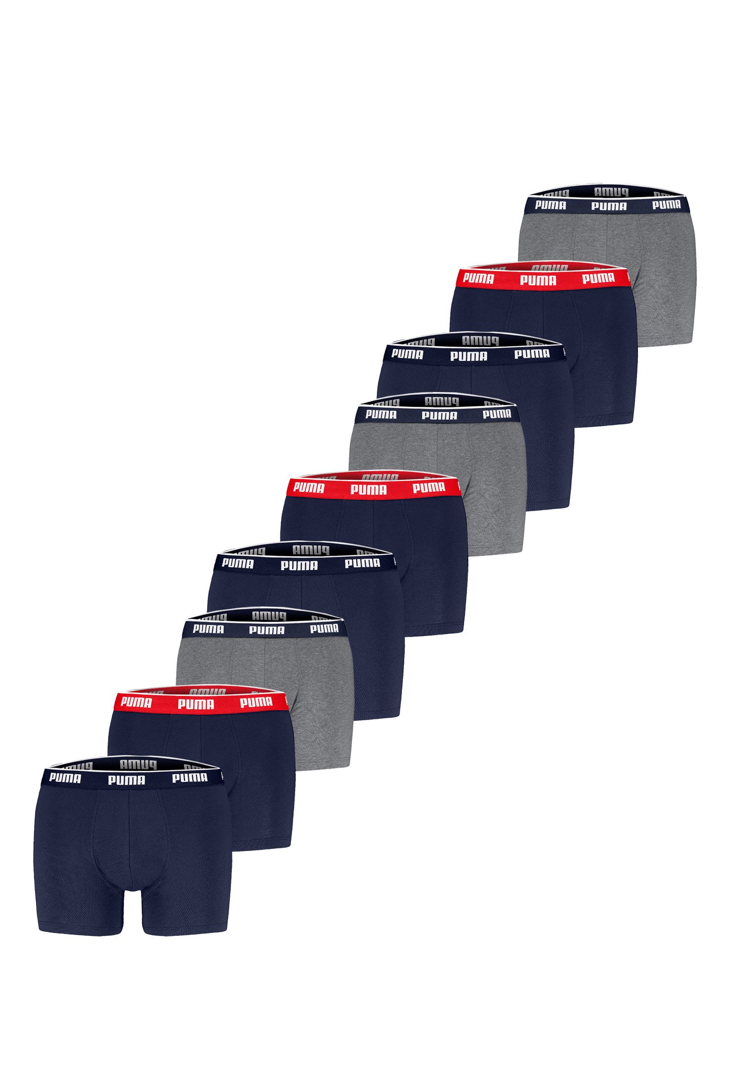 PUMA Boxershorts PUMA MEN EVERYDAY BASIC BOXERS 9P (Spar-Pack, 9-St., 9er-Pack)