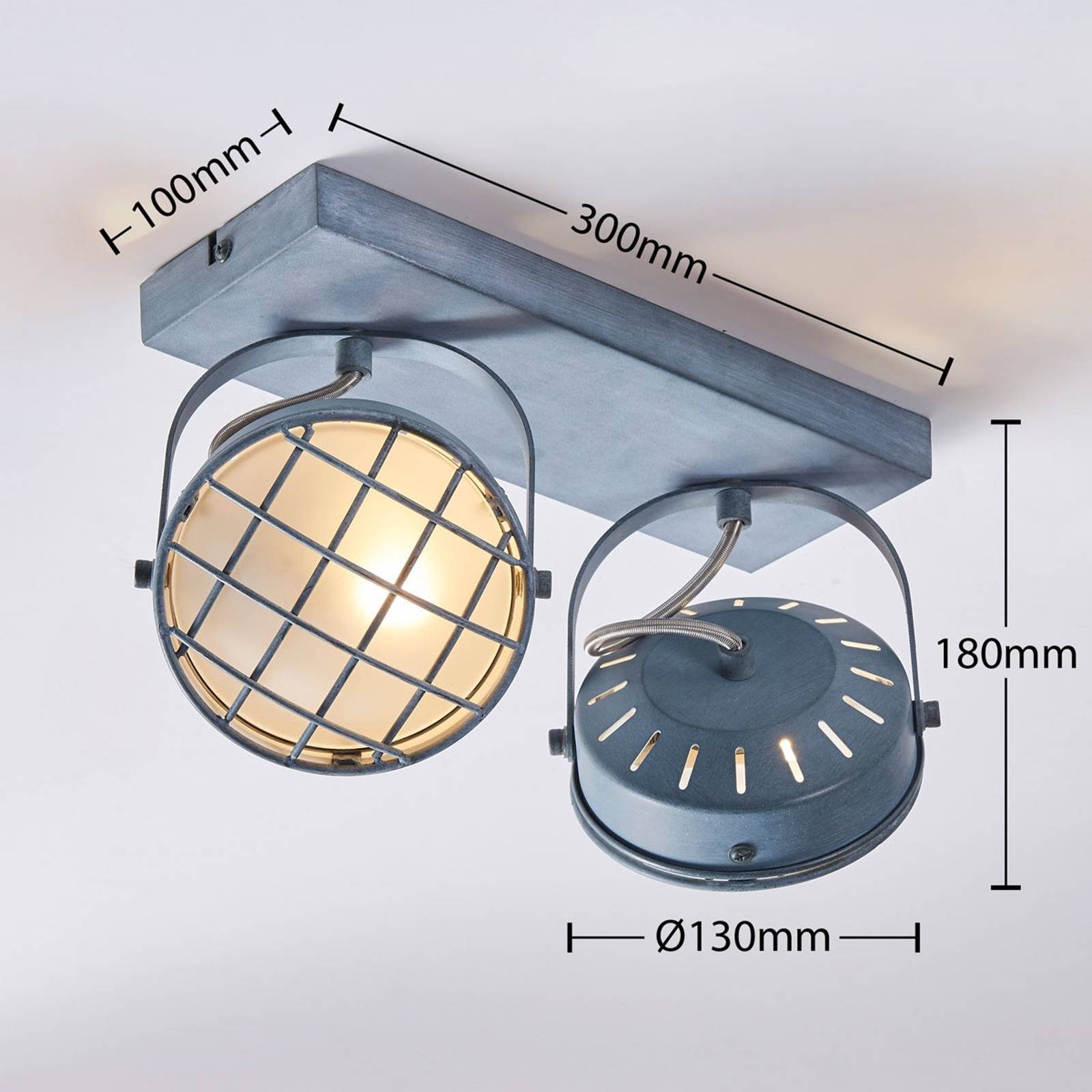 Lindby LED Einbaustrahler Tamin, dimmbar, weiß, Leuchtmittel Design, G9 Glas, rauchgrau, Metall, 2 inklusive, flammig, nicht Industrielles