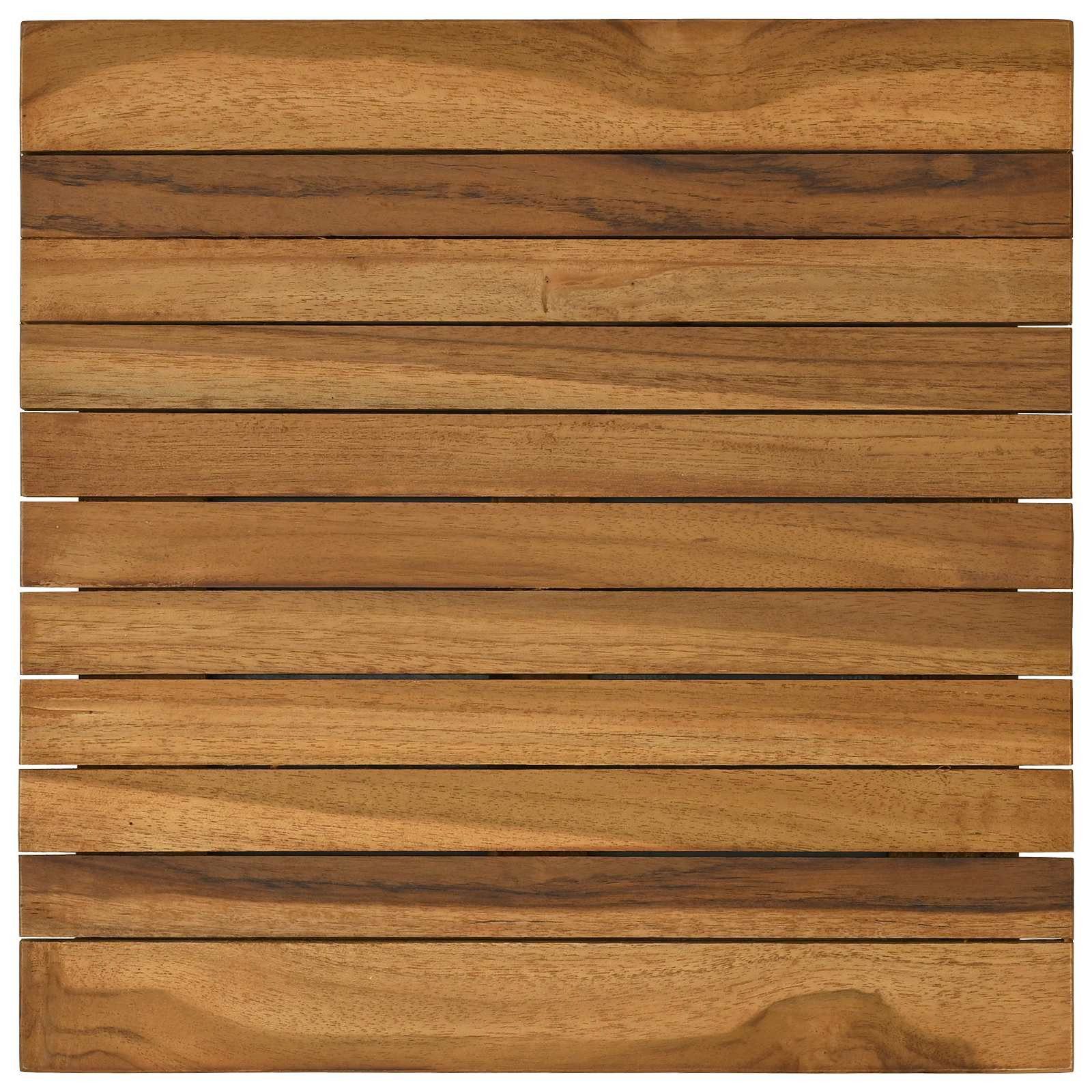 vidaXL Tischplatte Tischplatte 40 x 40 x 3,5 cm Quadratisch Massives holz (1 St)