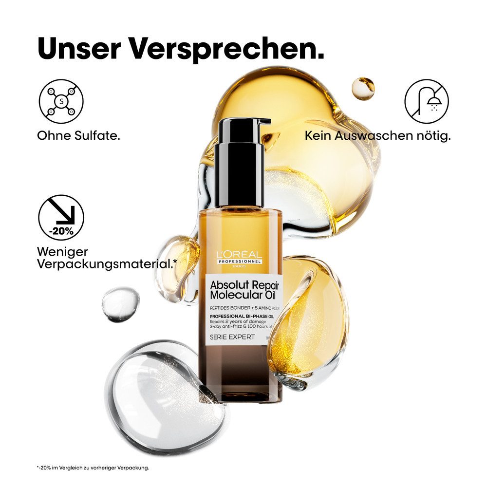 L'ORÉAL PROFESSIONNEL PARIS Haarserum Série Expert Absolut Repair Molecular Bi-Phase Oil 30 ml