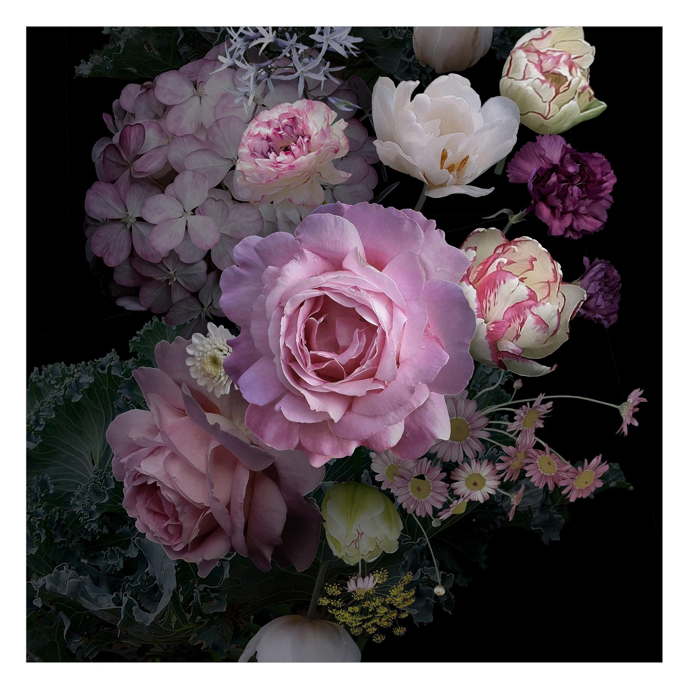Bilderdepot24 Fototapete Rosen Bouquet Blumen Natur günstig online kaufen