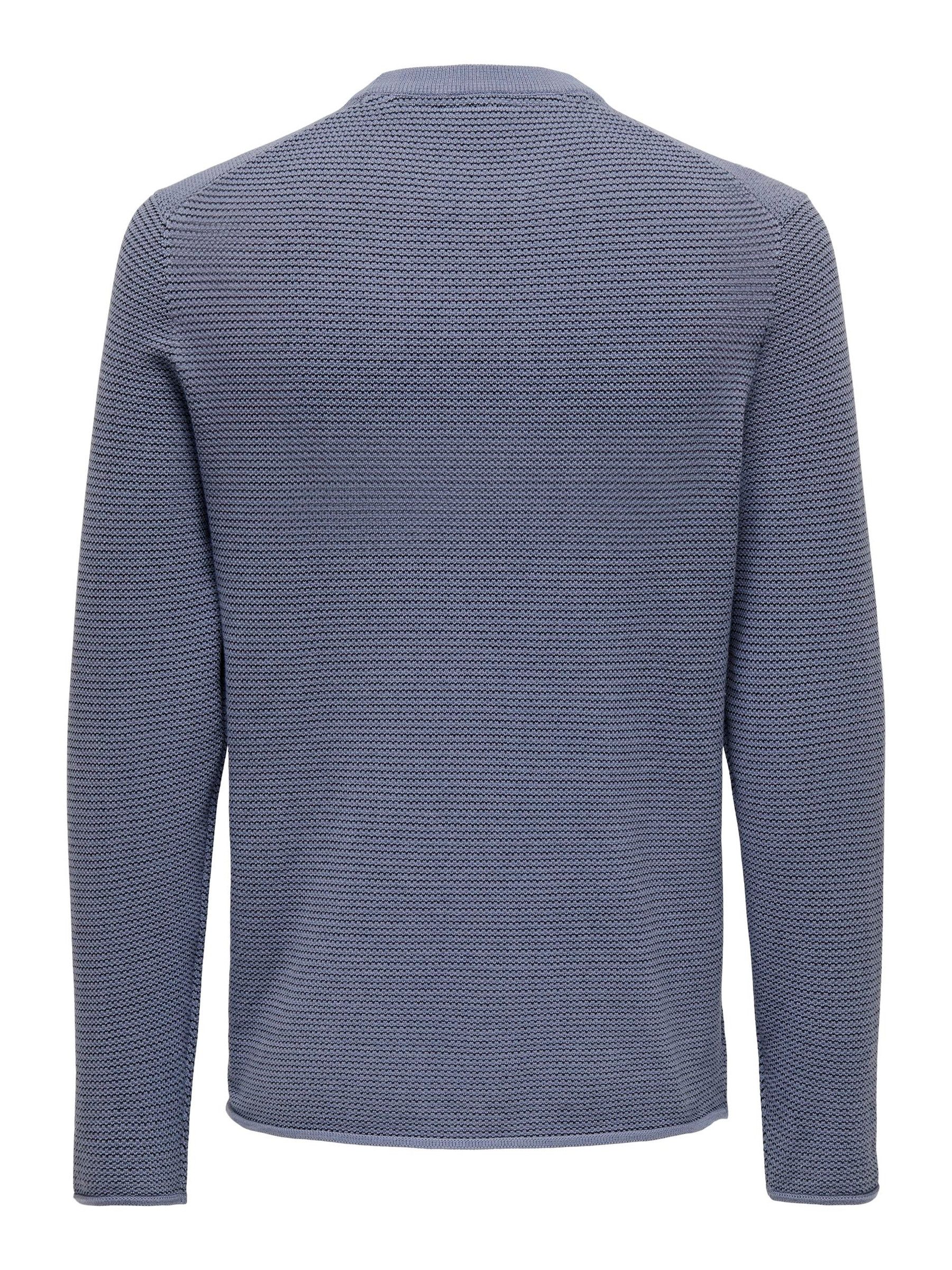 ONLY & SONS Strickpullover Rundhals Langarm günstig online kaufen