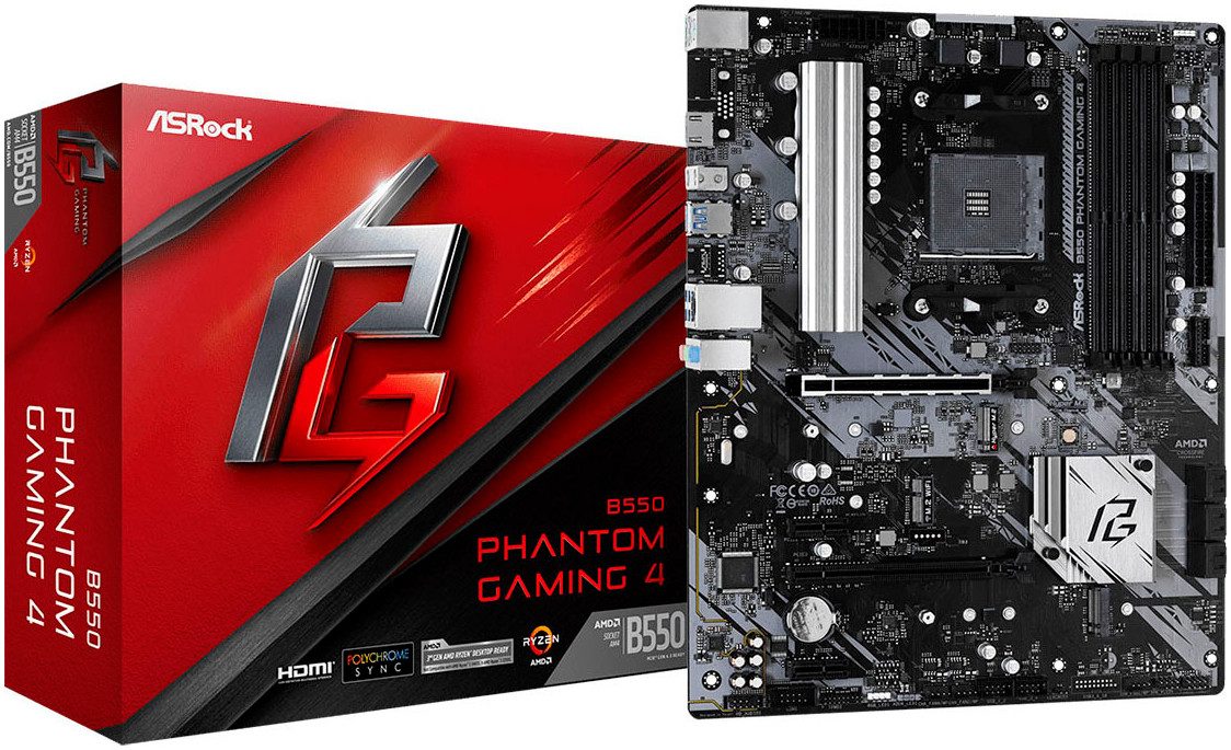 Asrock B550 Phantom Gaming 4 Mainboard