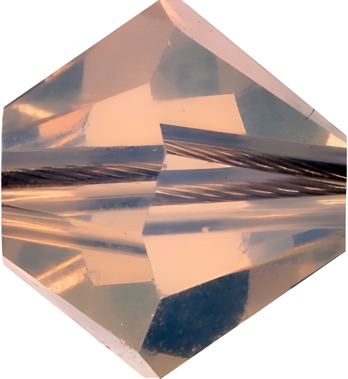 Knorr Prandell Поролон KNORR-PRANDELL Swarowski 2207798 Doppelkegel 4 mm white opal