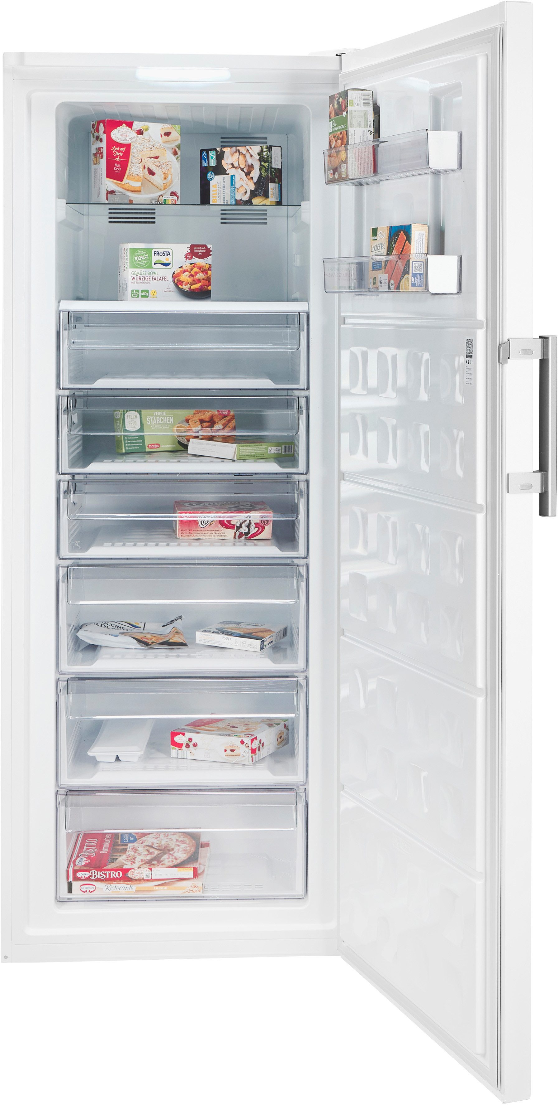 BAUKNECHT Gefrierschrank NoFrost GKN W19170C, 191,2 cm hoch, 70 cm breit, NoFrost – nie wieder Abtauen im Gefrierteil – Bild 4 von 5