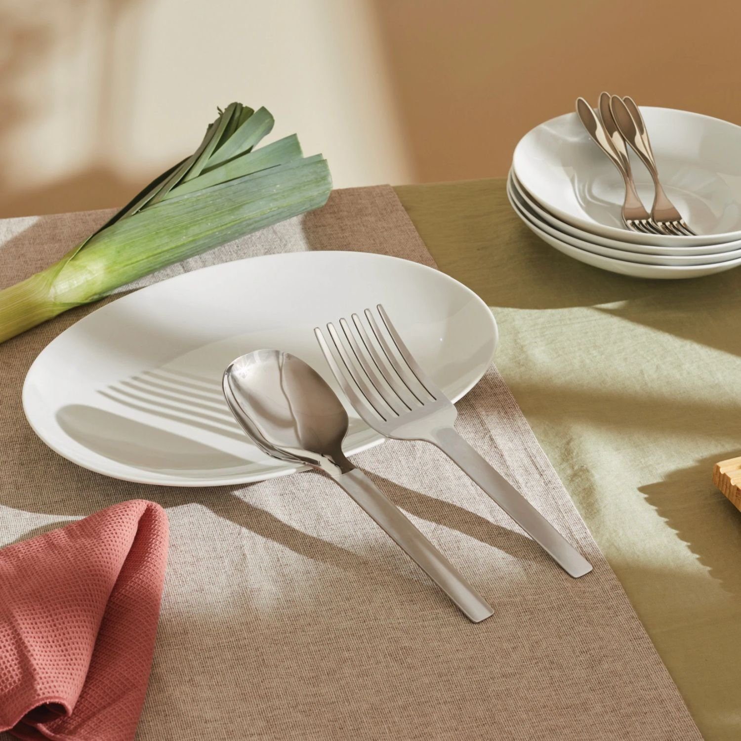 Alessi Servierlöffel Tibidabo, Edelstahl