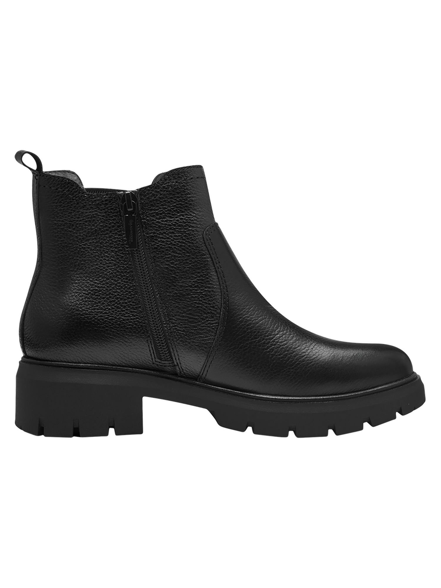 Tamaris WIDE FIT Removable Sock, comfortFit aus Leder Chelseaboots Removable Sock