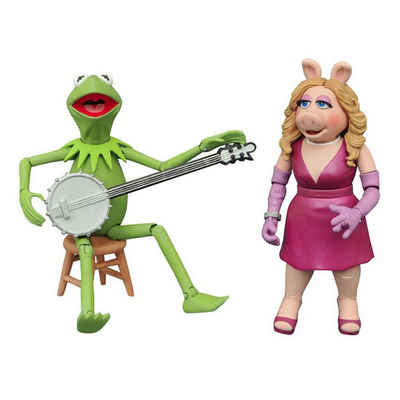Diamond Select Toys Actionfigur The Muppets, (Doppelpack, 2er Figuren Set), Best Of Serie 1: Kermit & Miss Piggy