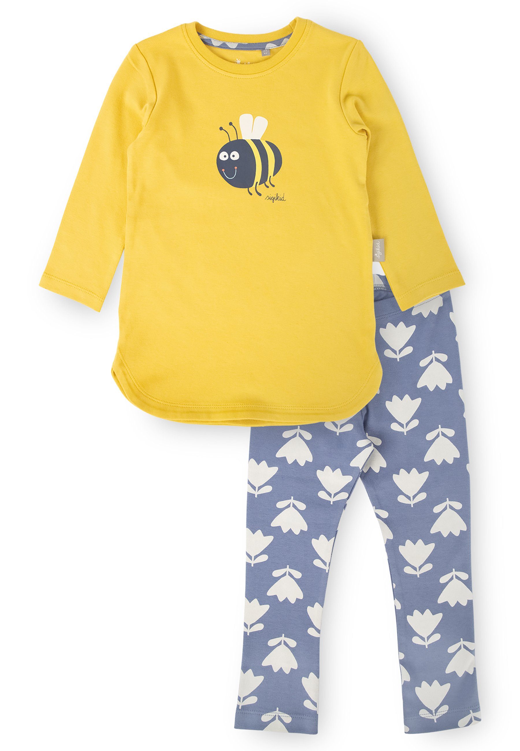 Sigikid Pyjama Kinder Nachtwäsche Pyjama (2 tlg) gelb