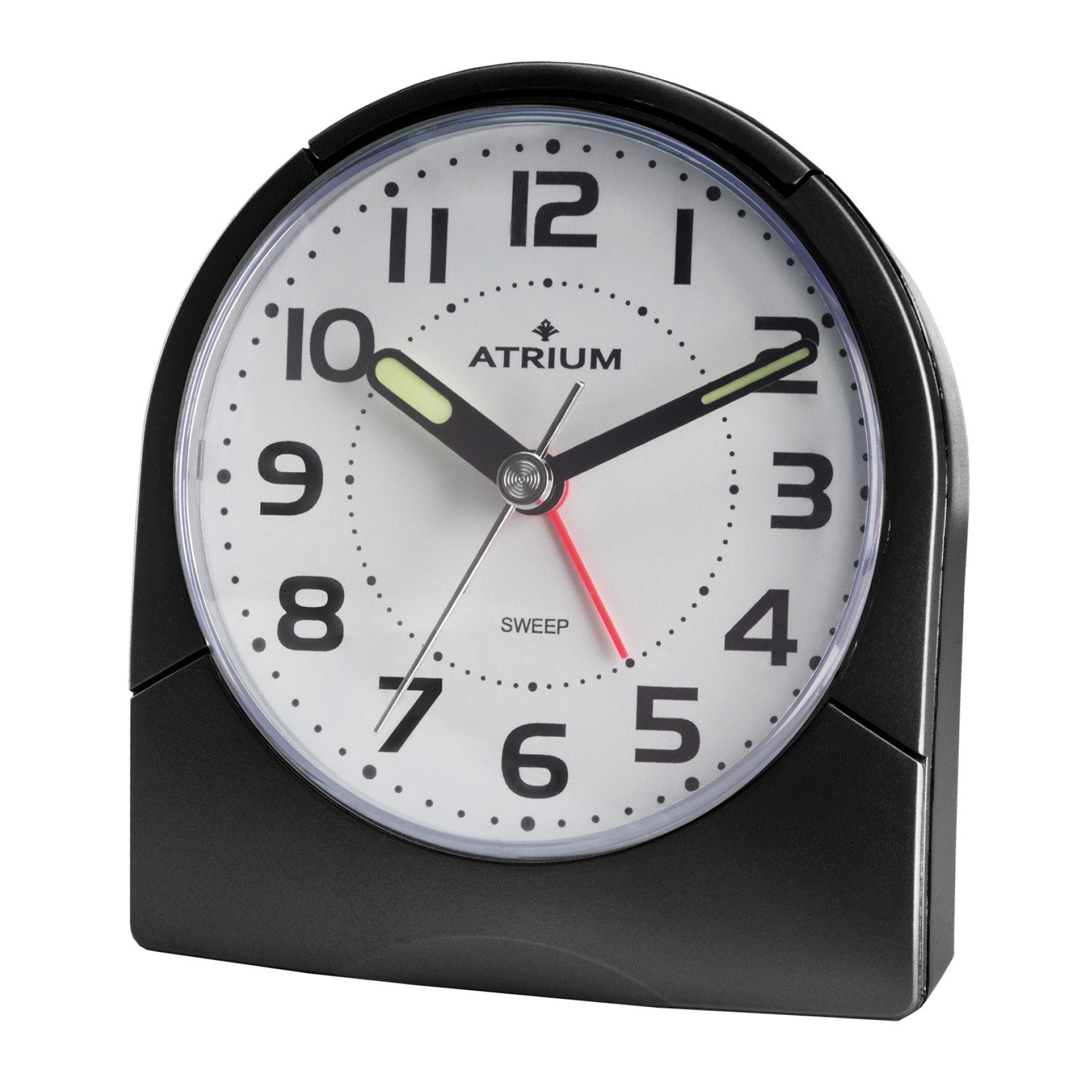 Atrium Quarzwecker A218 Analog Quarz ohne Ticken Licht Snooze Klassisch Deutlich