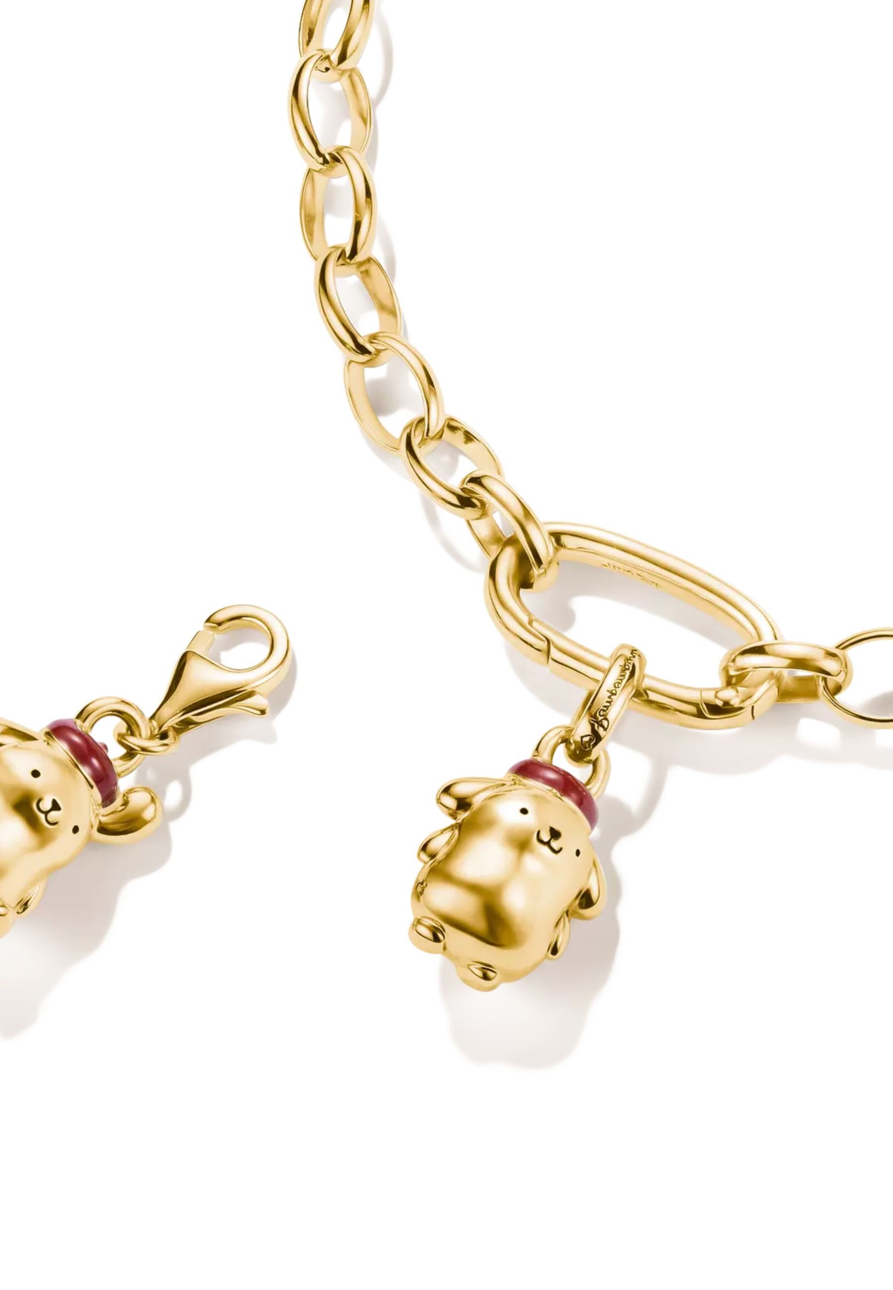 THOMAS SABO Kettenanhänger Pompompurin Charm-Anhänger mit Emaille (Set) – Bild 3 von 5