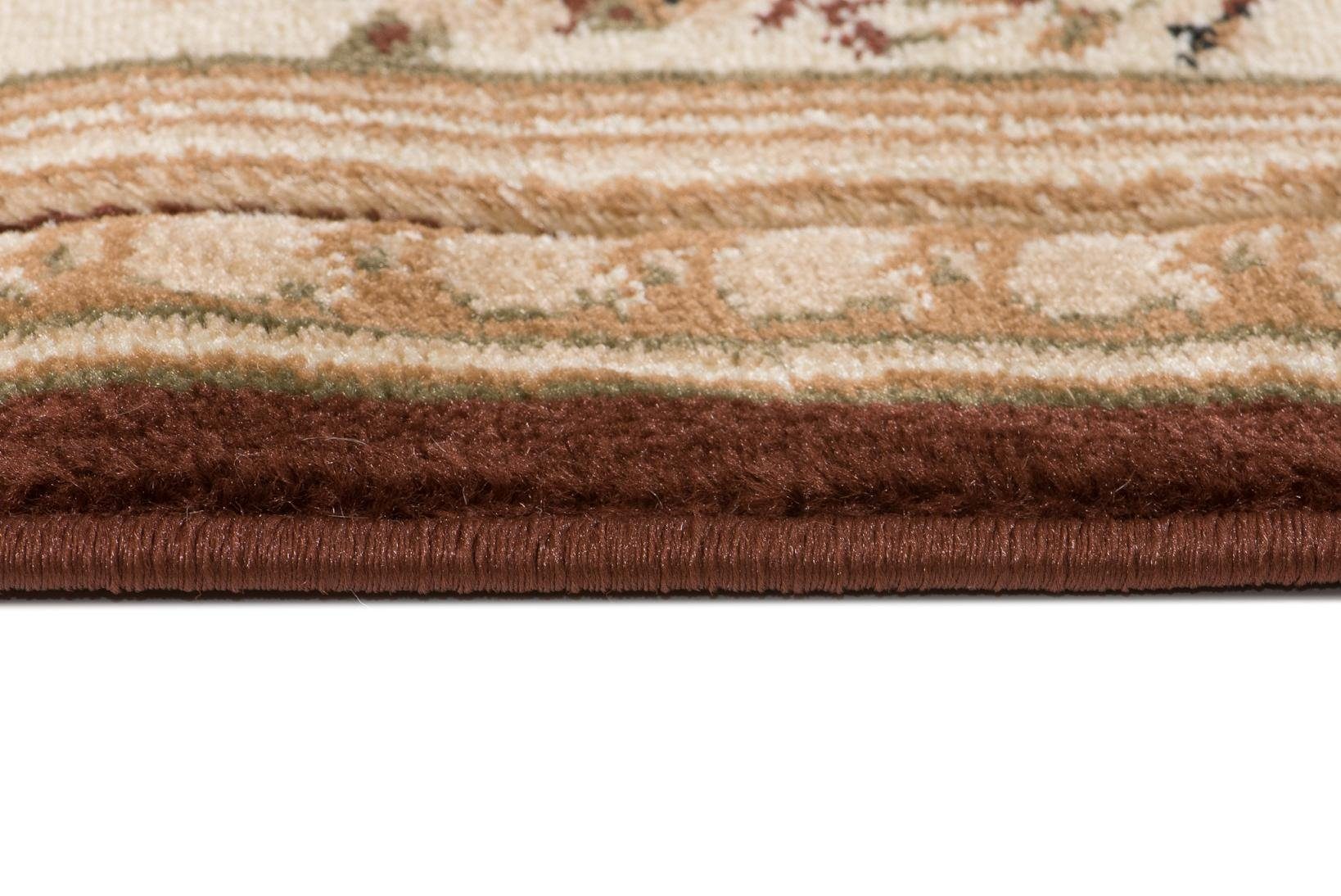 cm, Teppich - Mazovia, 140 Wohnzimmerteppich Braun, Pflegeleicht, 70 Traditioneller Geeignet Fußbodenheizung, x Orientteppich Teppich für Oriente Orient