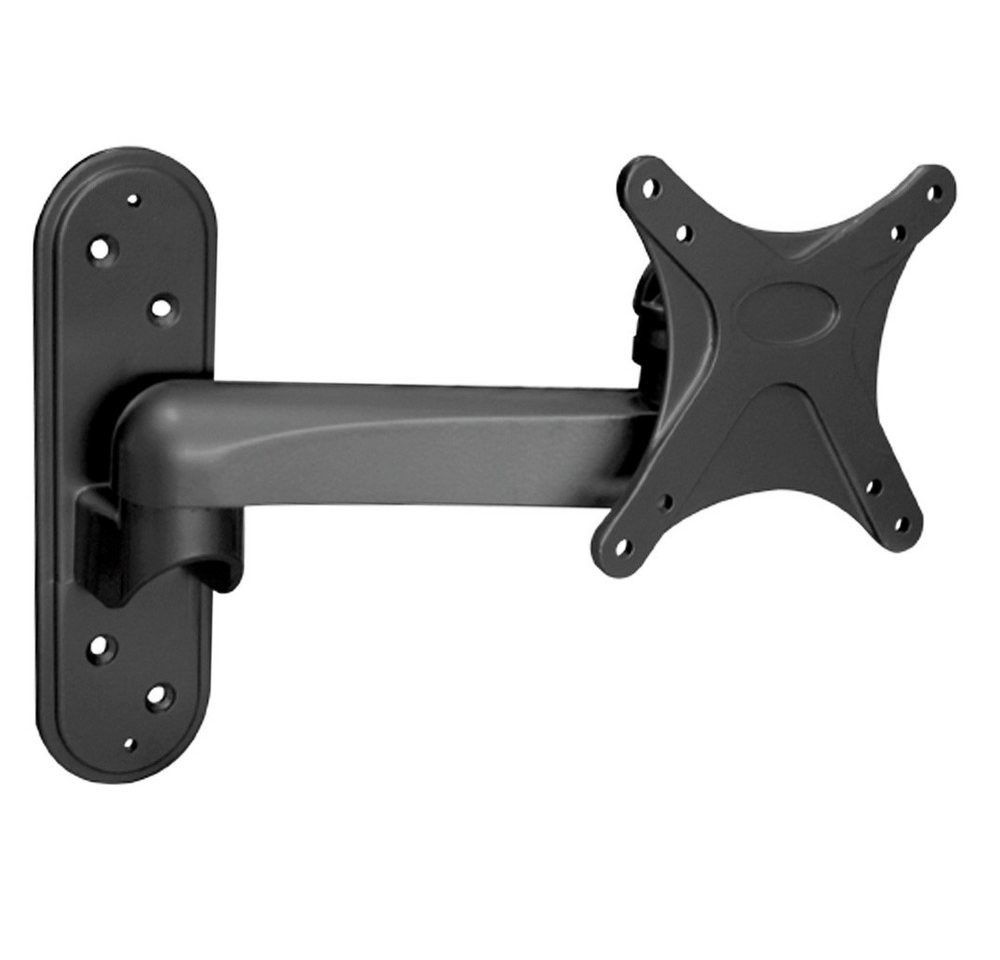 Systafex® Monitor-Halterung TV & Monitor Wandhalterung für 17-27 Zoll Halterung schwenkbar, (bis 27 Zoll, neigbar, drehbar, ausziehbar)