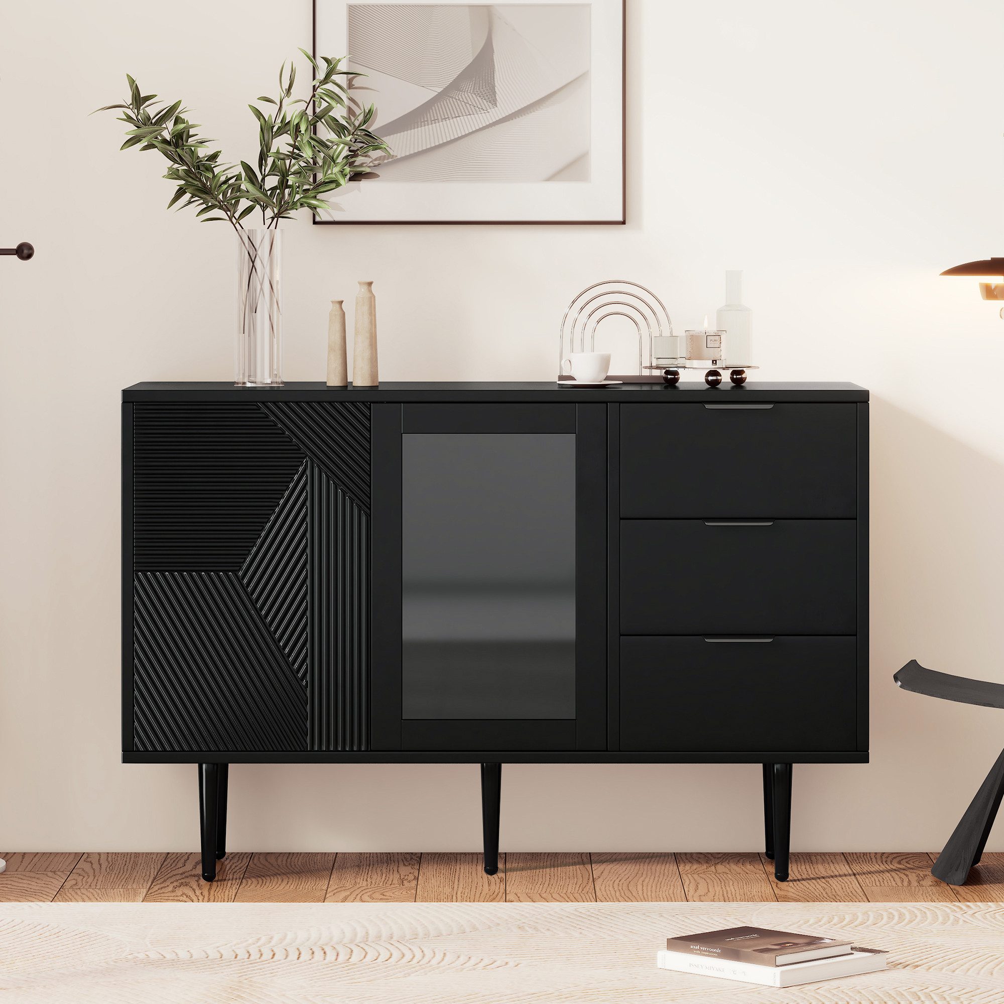 MODFU Sideboard Modernes Küchenschrank, Anrichte (Kommode günstig online kaufen