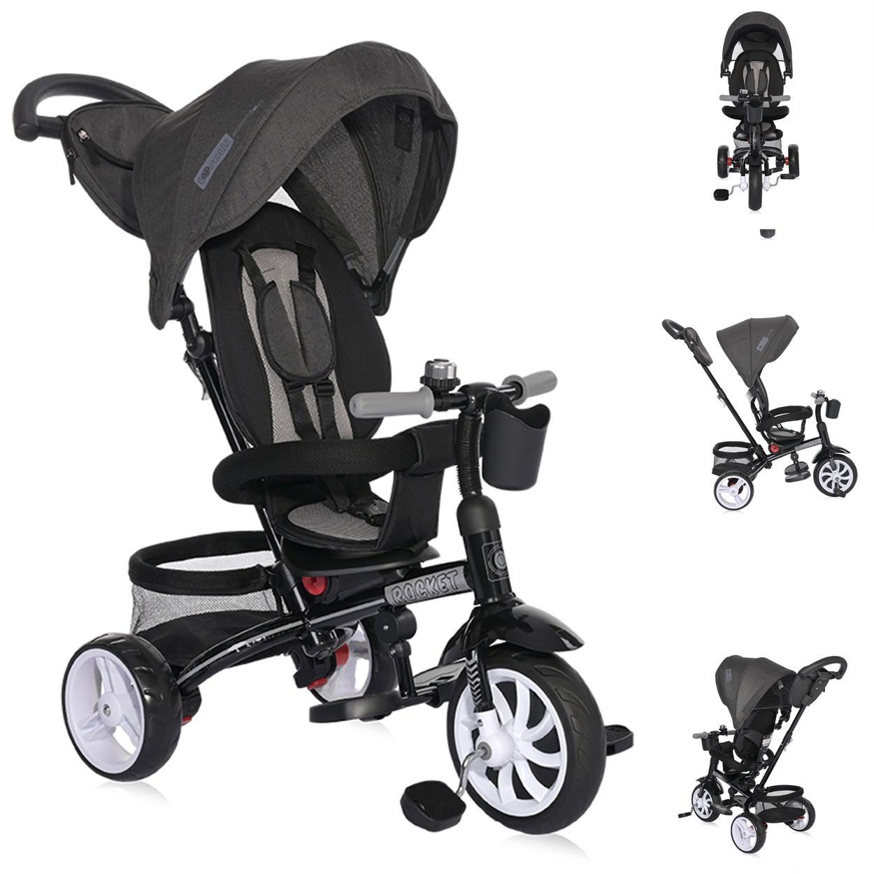 Lorelli Dreirad Tricycle, Laufrad Rocket 4 günstig online kaufen