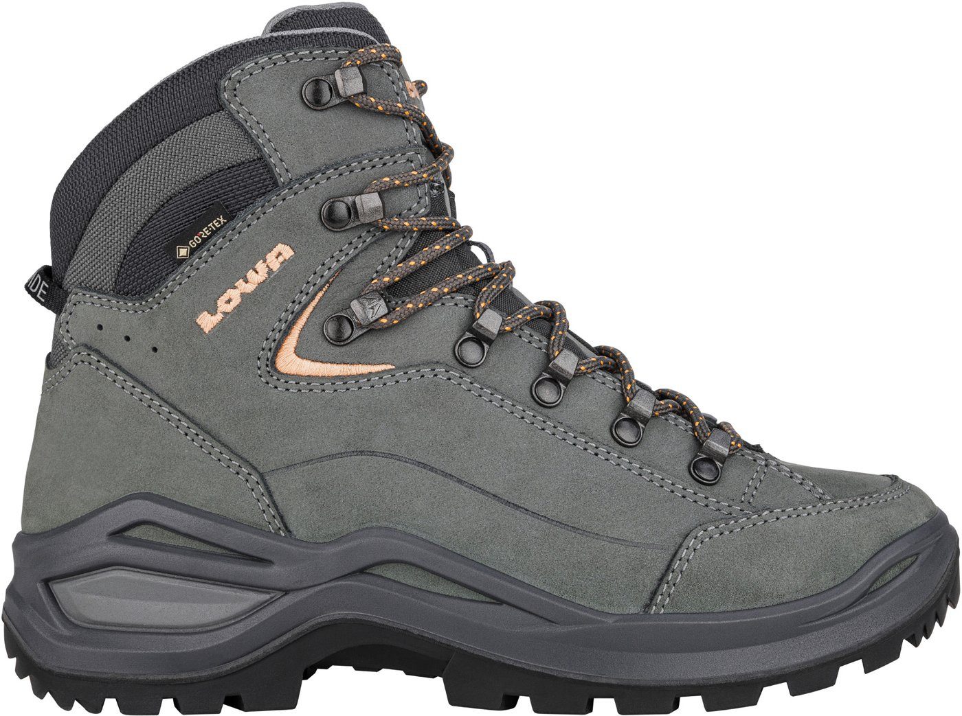 Lowa RENEGADE EVO GTX MID Ws W GRAPHIT/APRIKOSE Stiefel