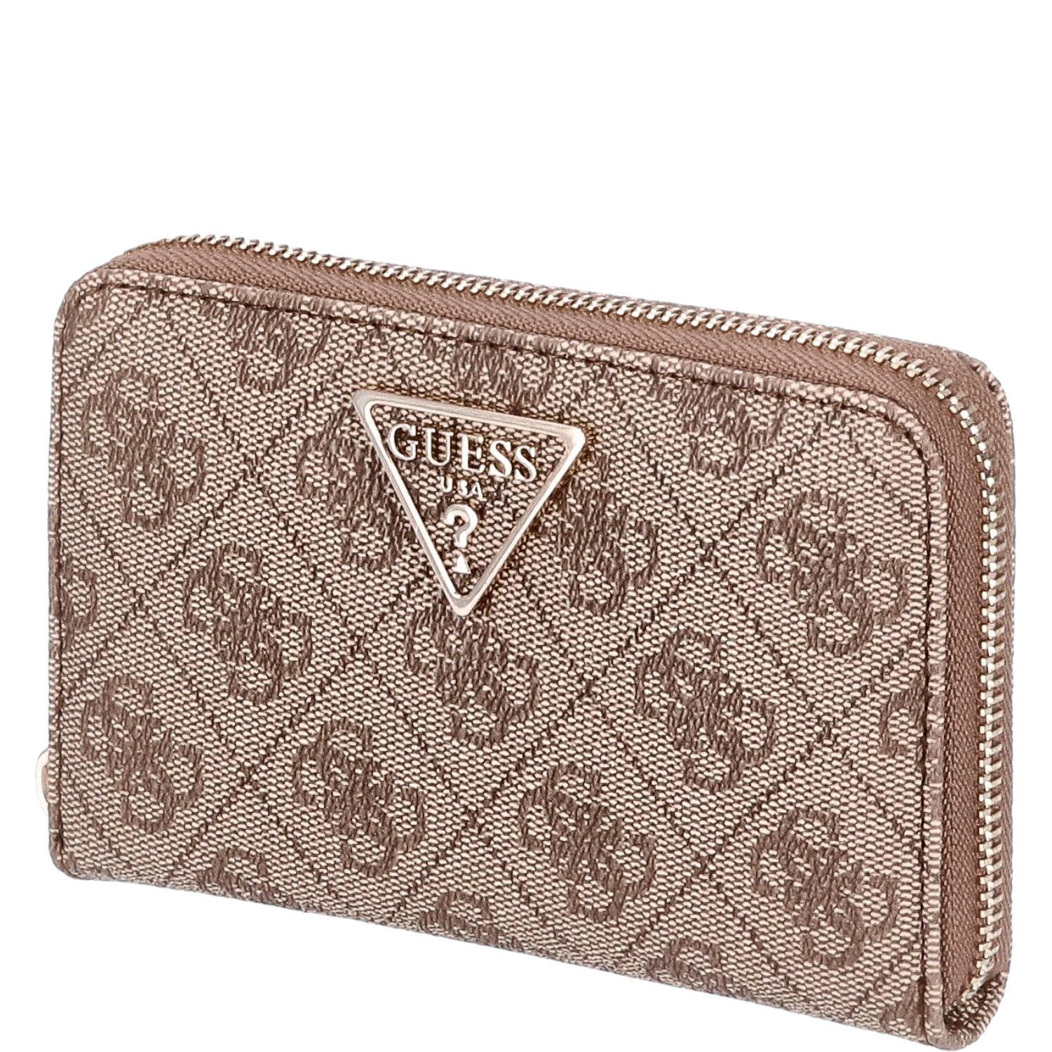 Guess Geldbörse GUESS Damen Geldbörse Laurel Latte Logo